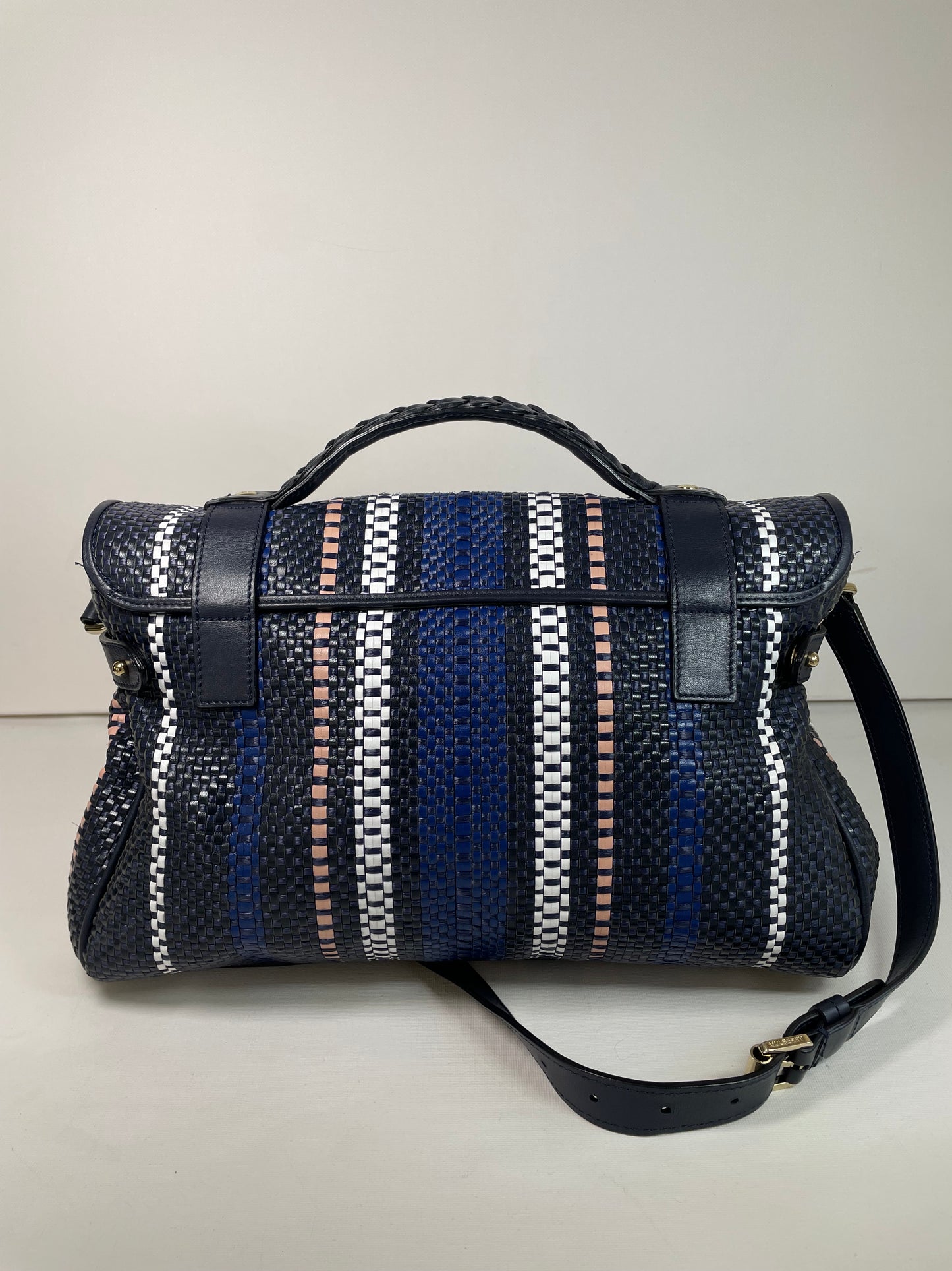 Preloved Mulberry Alexa Satchel Bag, Regular