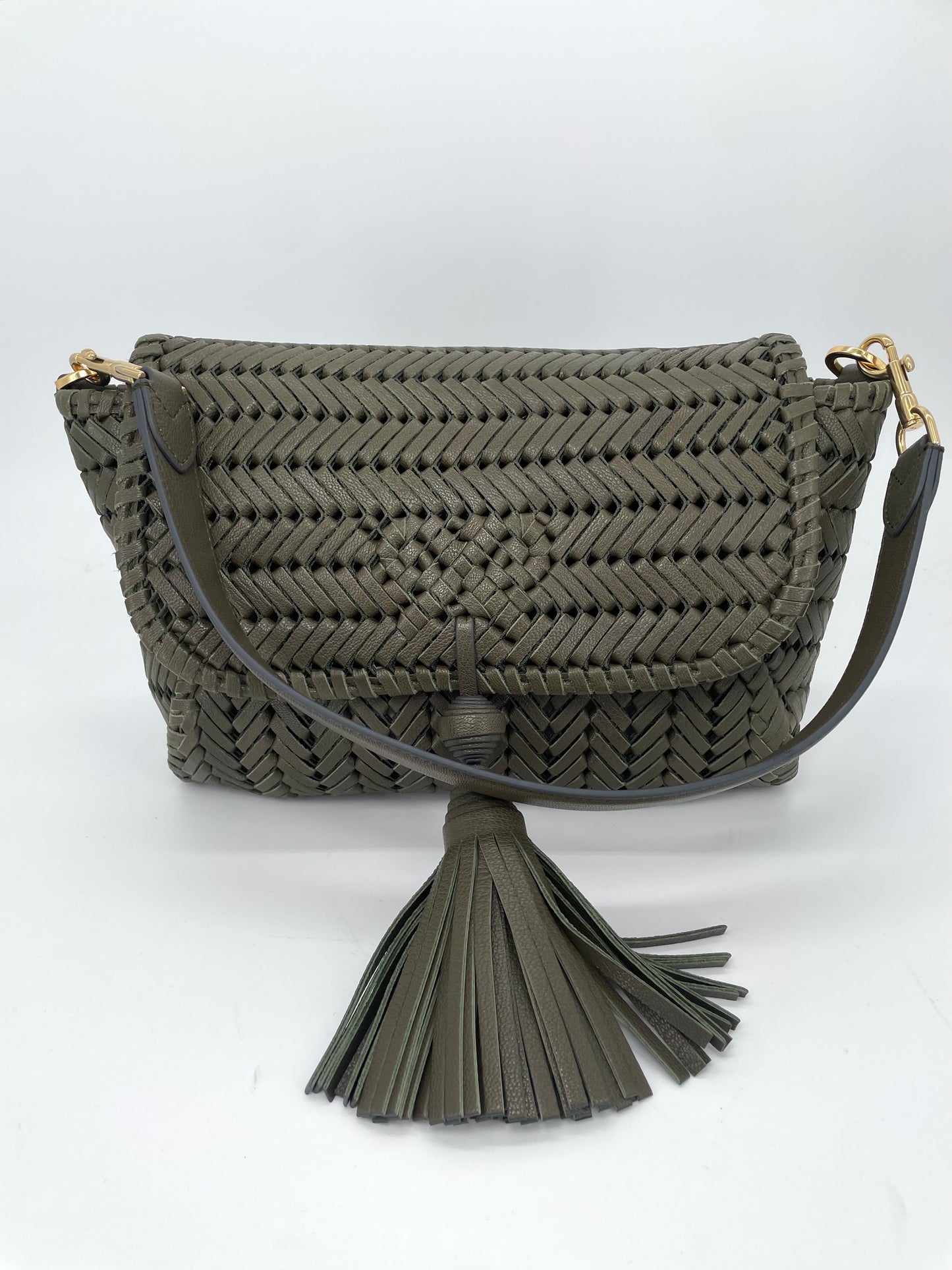Preloved Anya Hindmarch Neeson Tassel Shoulder Bag