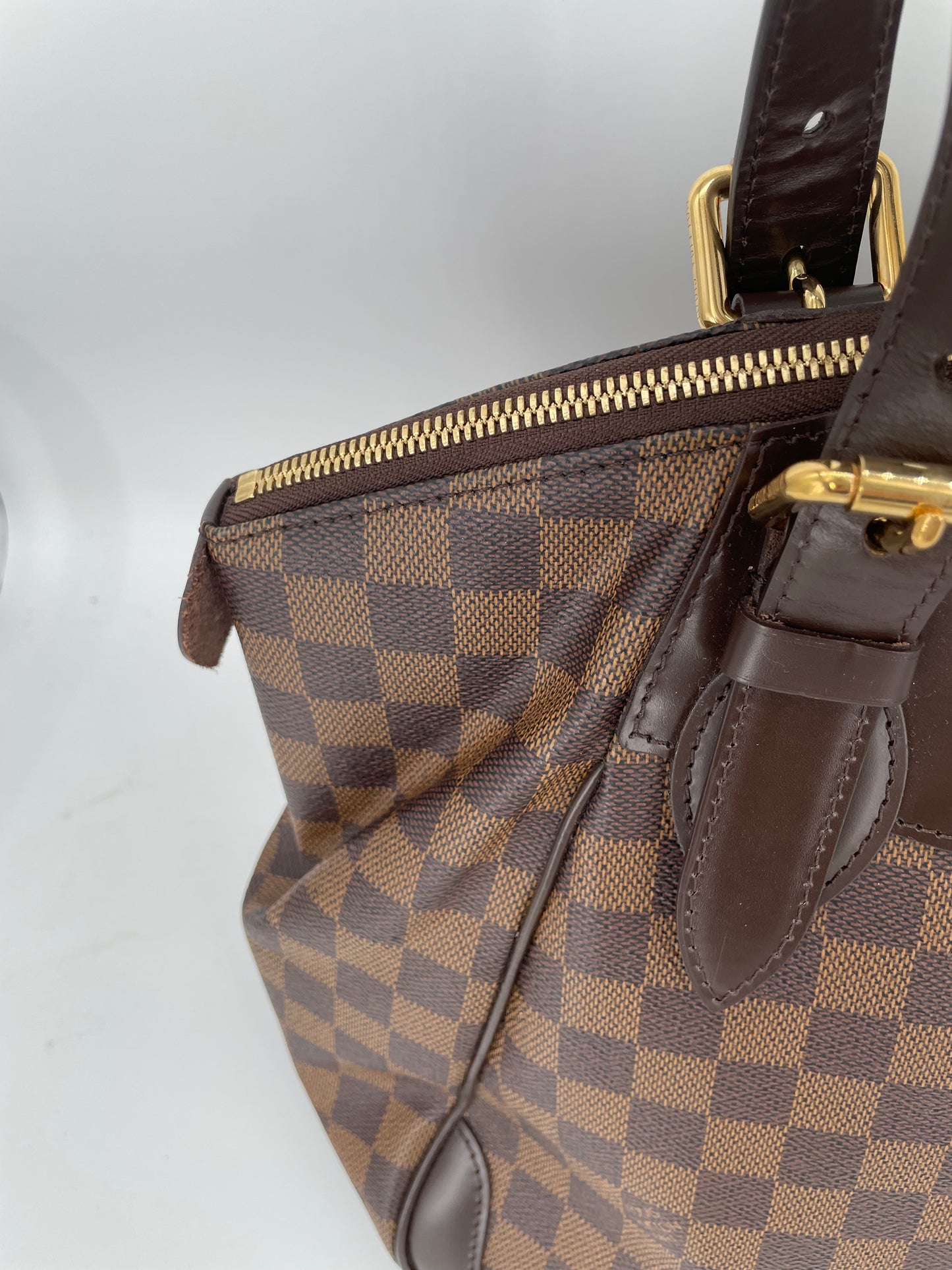 Preloved Louis Vuitton Damier Ebene Verona Shoulder Bag