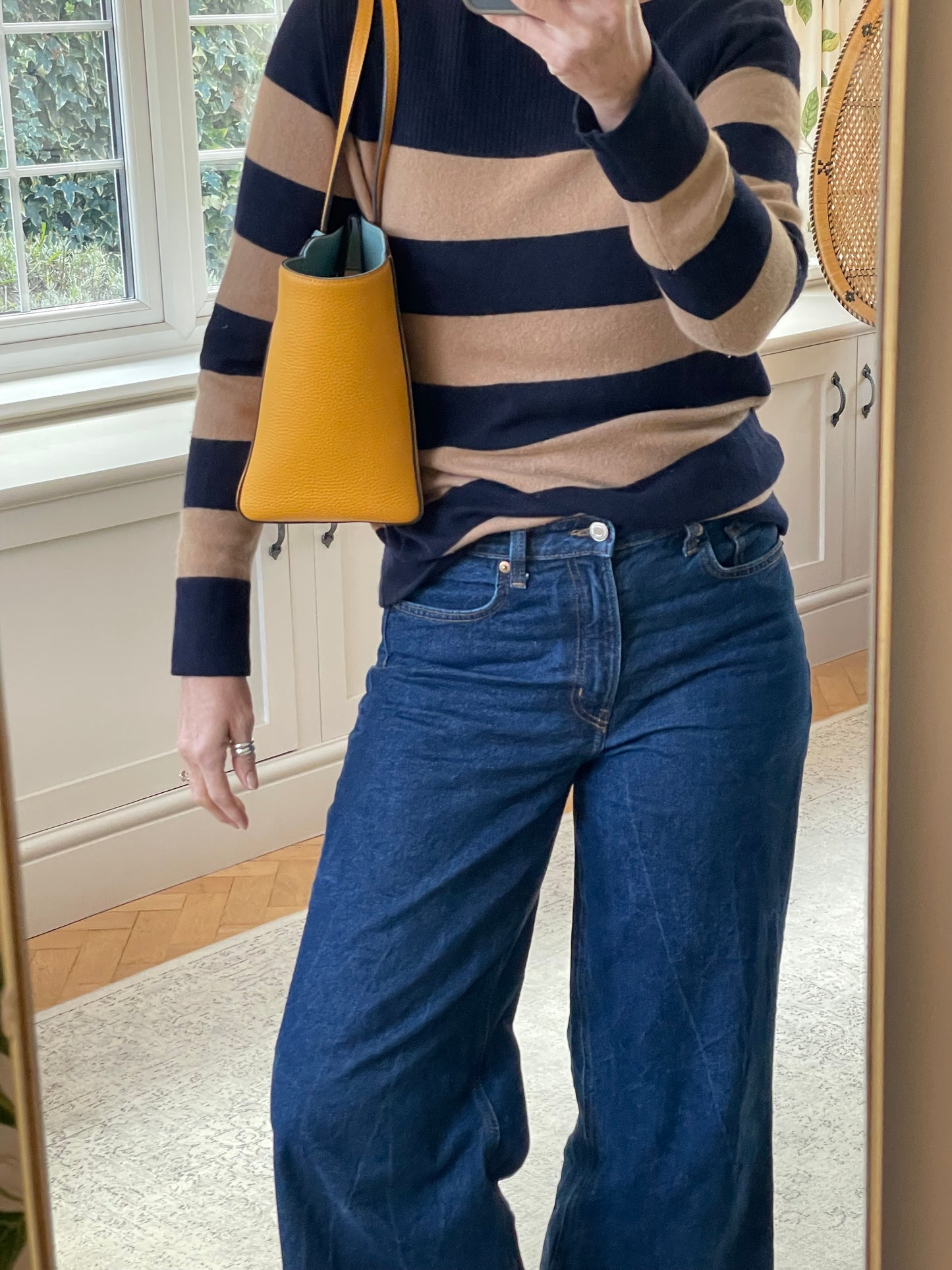 Preloved Gucci Swing Tote Bag, Small