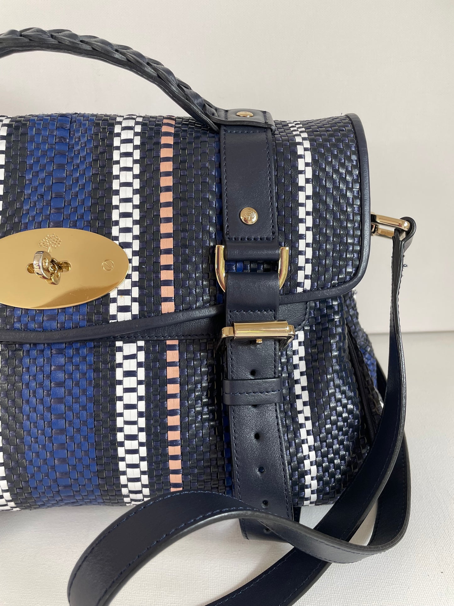 Preloved Mulberry Alexa Satchel Bag, Regular