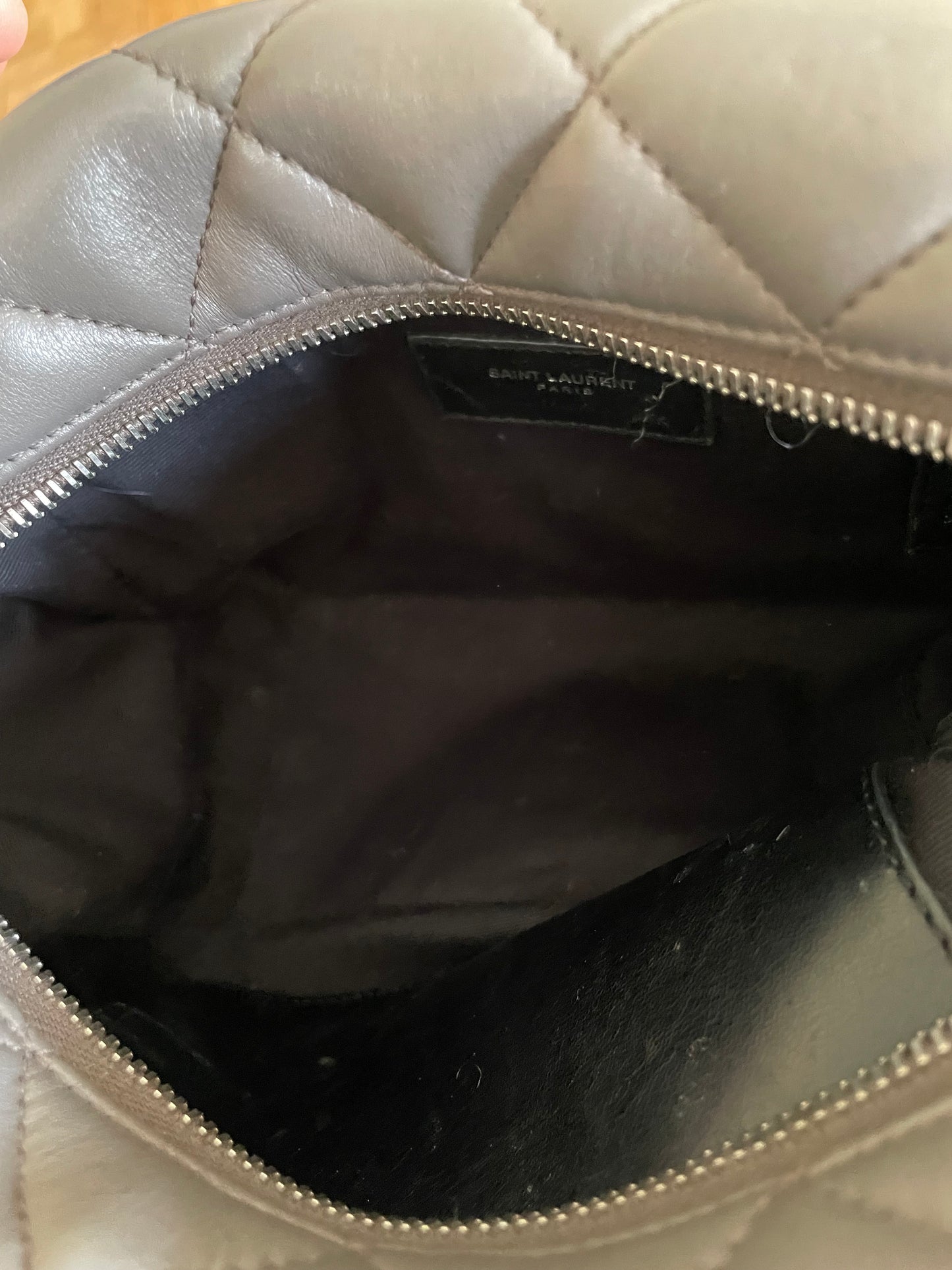 Preloved Saint Laurent Loulou Bowling Bag, Small