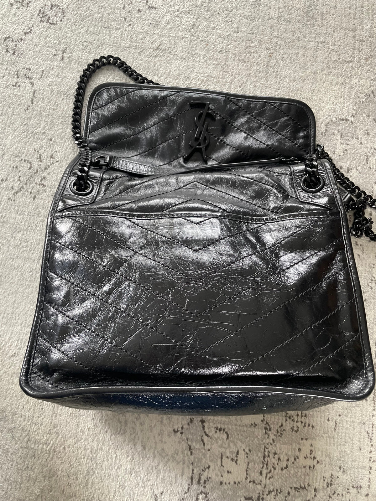 Preloved Saint Laurent Niki Shoulder Bag, Medium
