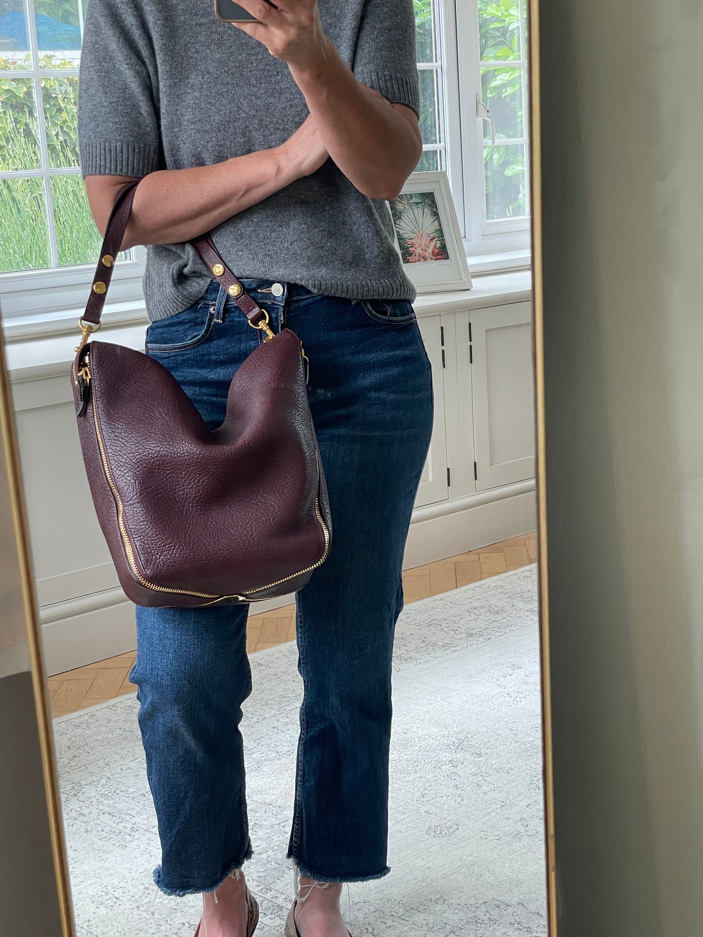 Preloved Mulberry Camden Bucket Shoulder Bag, Medium