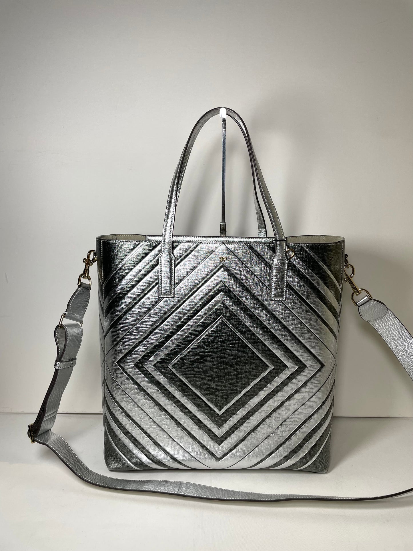 Preloved Anya Hindmarch Ebury Shopping Tote Bag