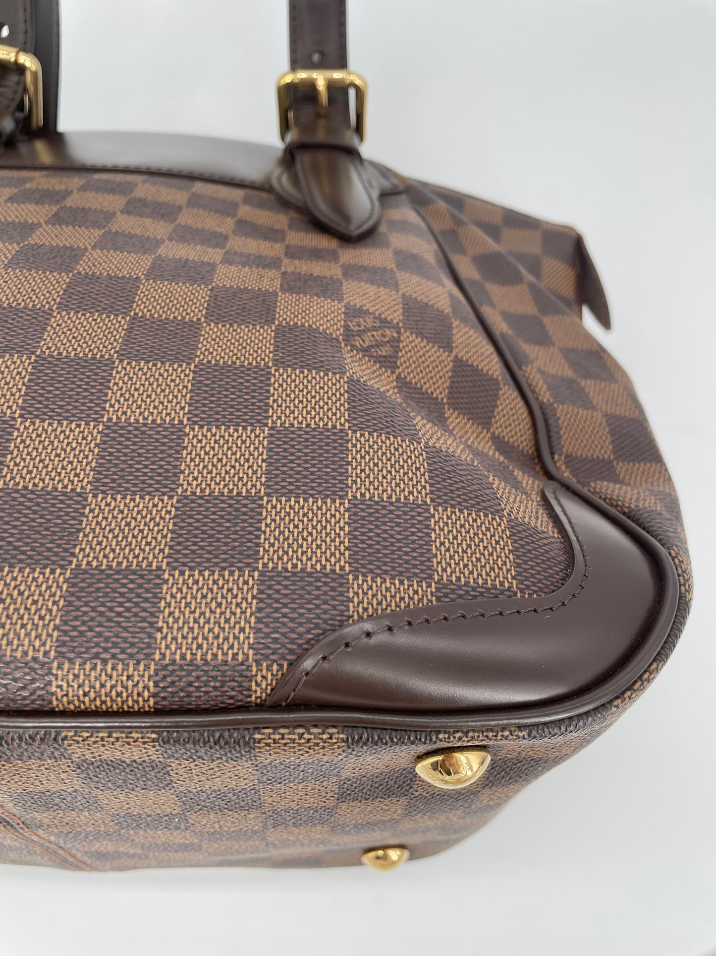 Preloved Louis Vuitton Damier Ebene Verona Shoulder Bag