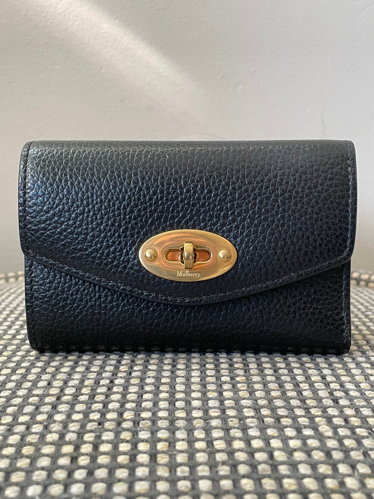 Preloved Mulberry Darley Folded Multi Wallet