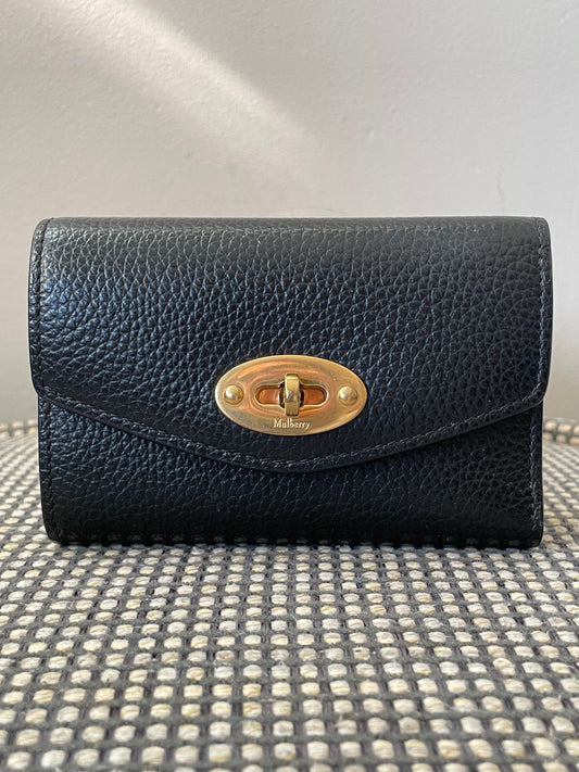 Preloved Mulberry Darley Folded Multi Wallet