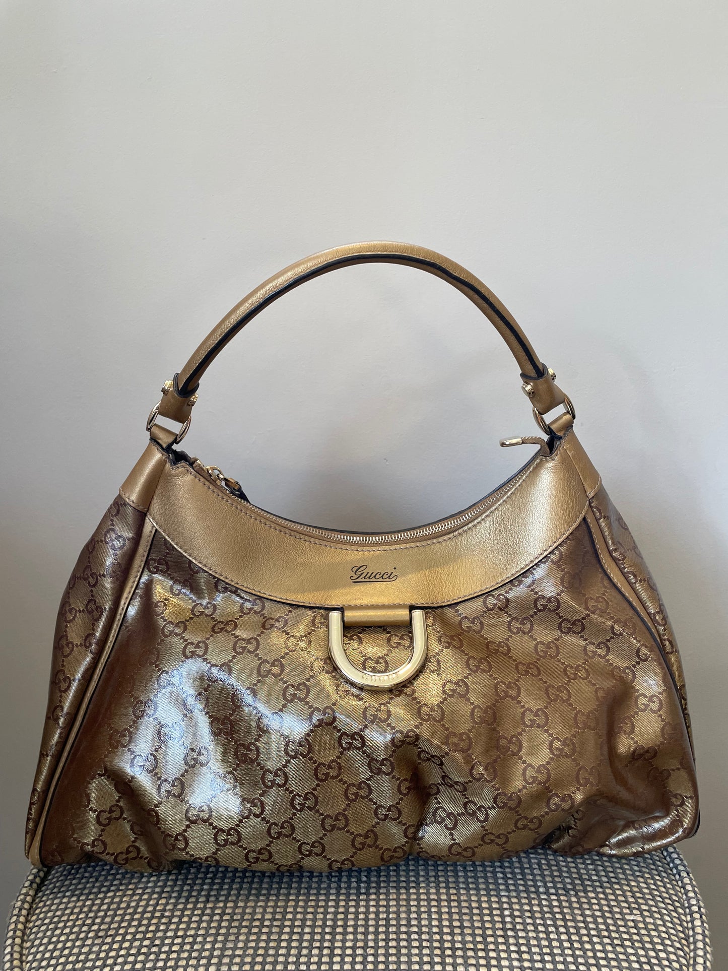 Preloved Gucci D-Ring Shoulder Bag