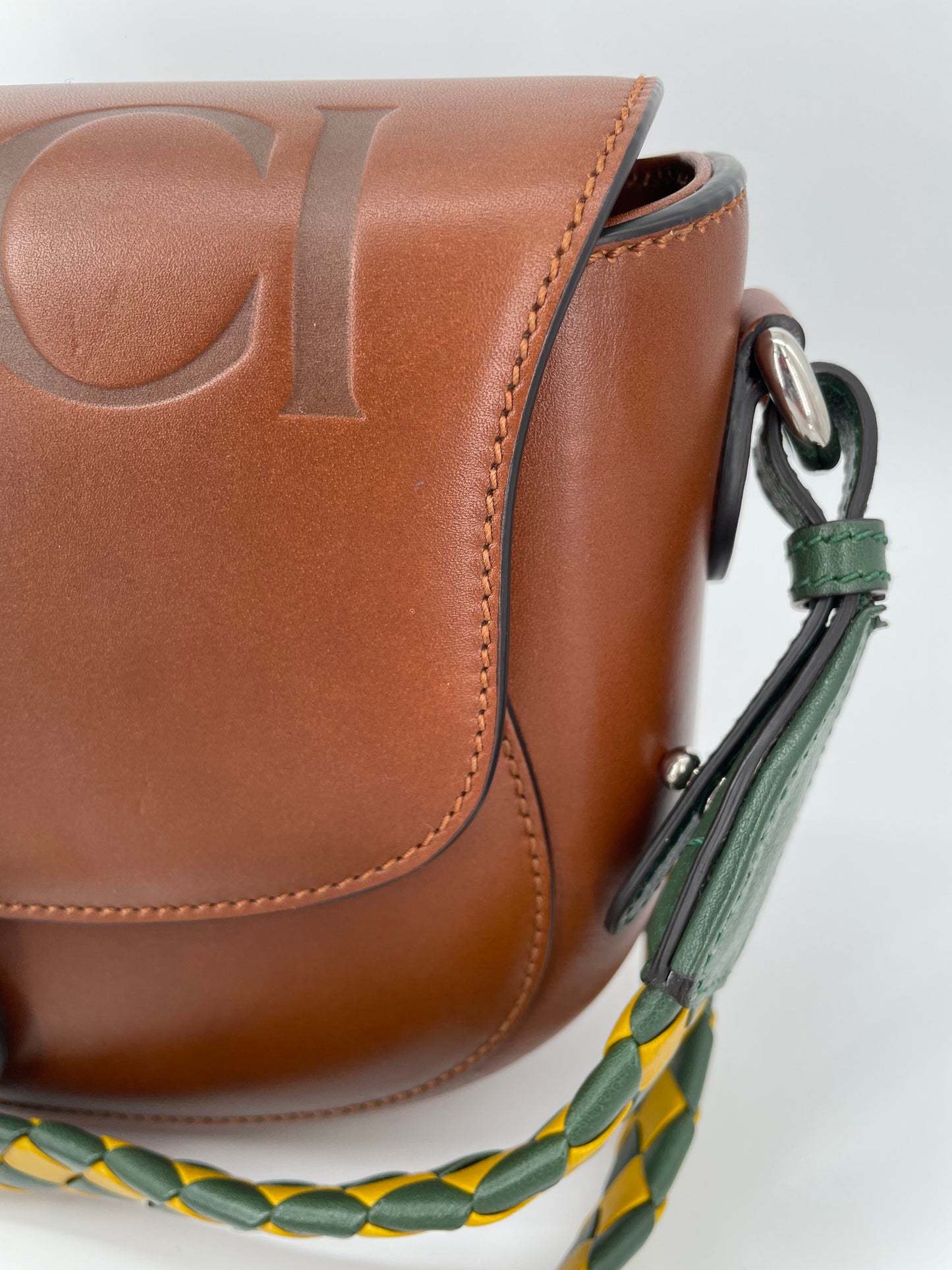 Preloved Gucci Embossed Aria Logo bag, Small