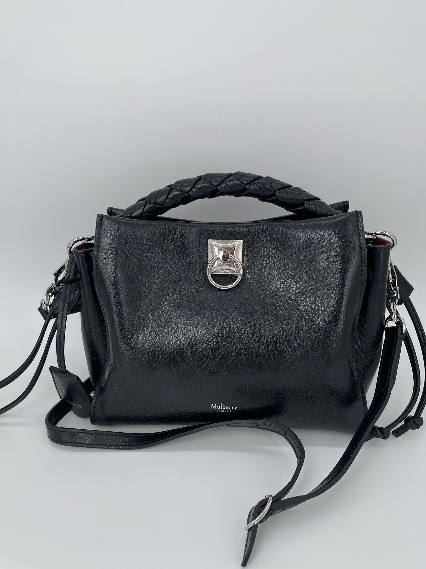 Preloved Mulberry Iris Shoulder Bag, Small