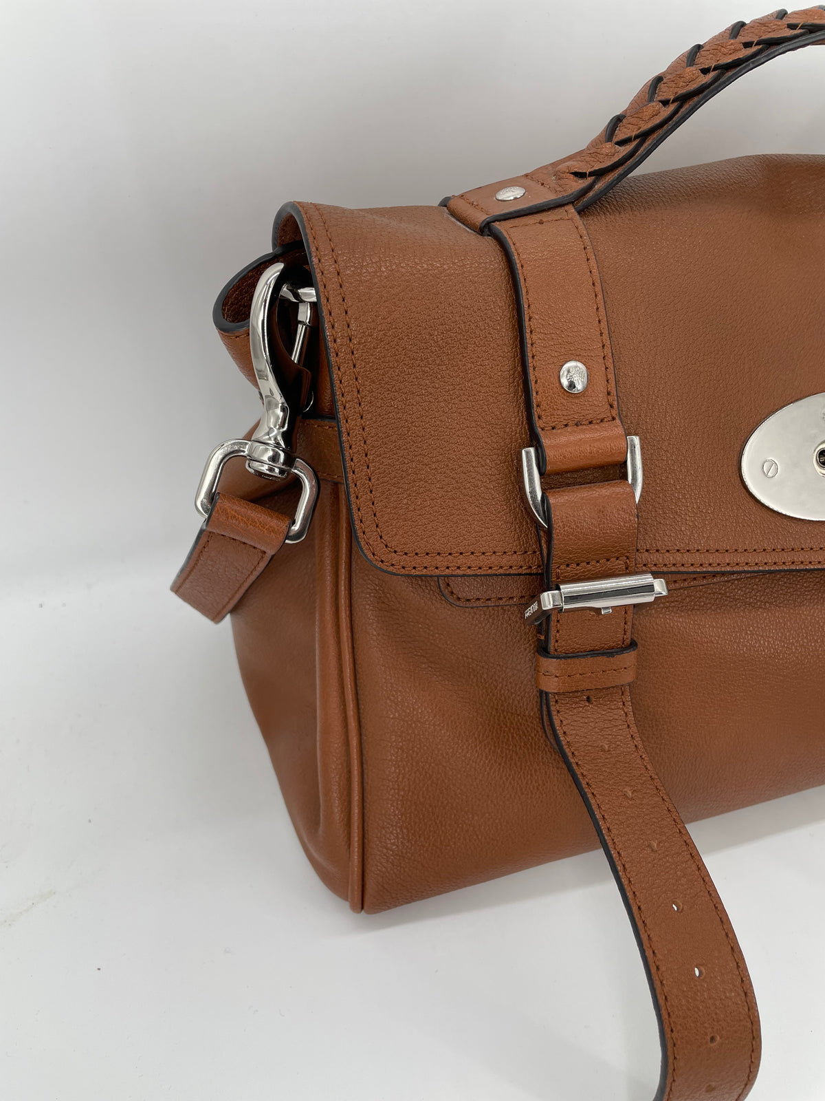 Preloved Mulberry Alexa Satchel Bag, Medium