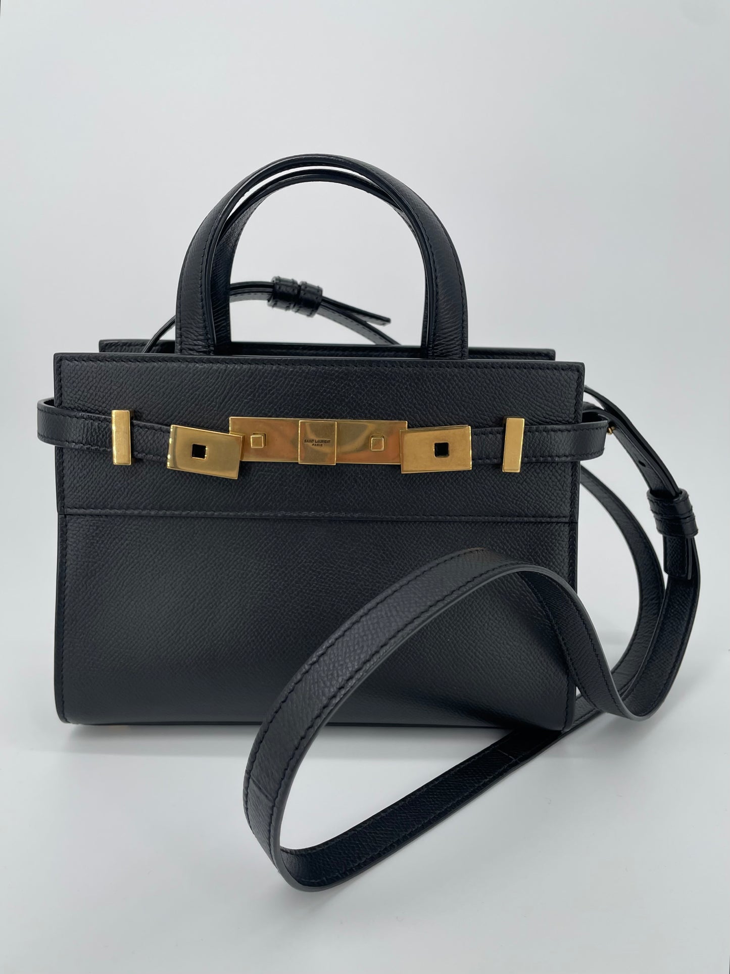 Preloved Saint Laurent Manhattan Tote Bag, Nano