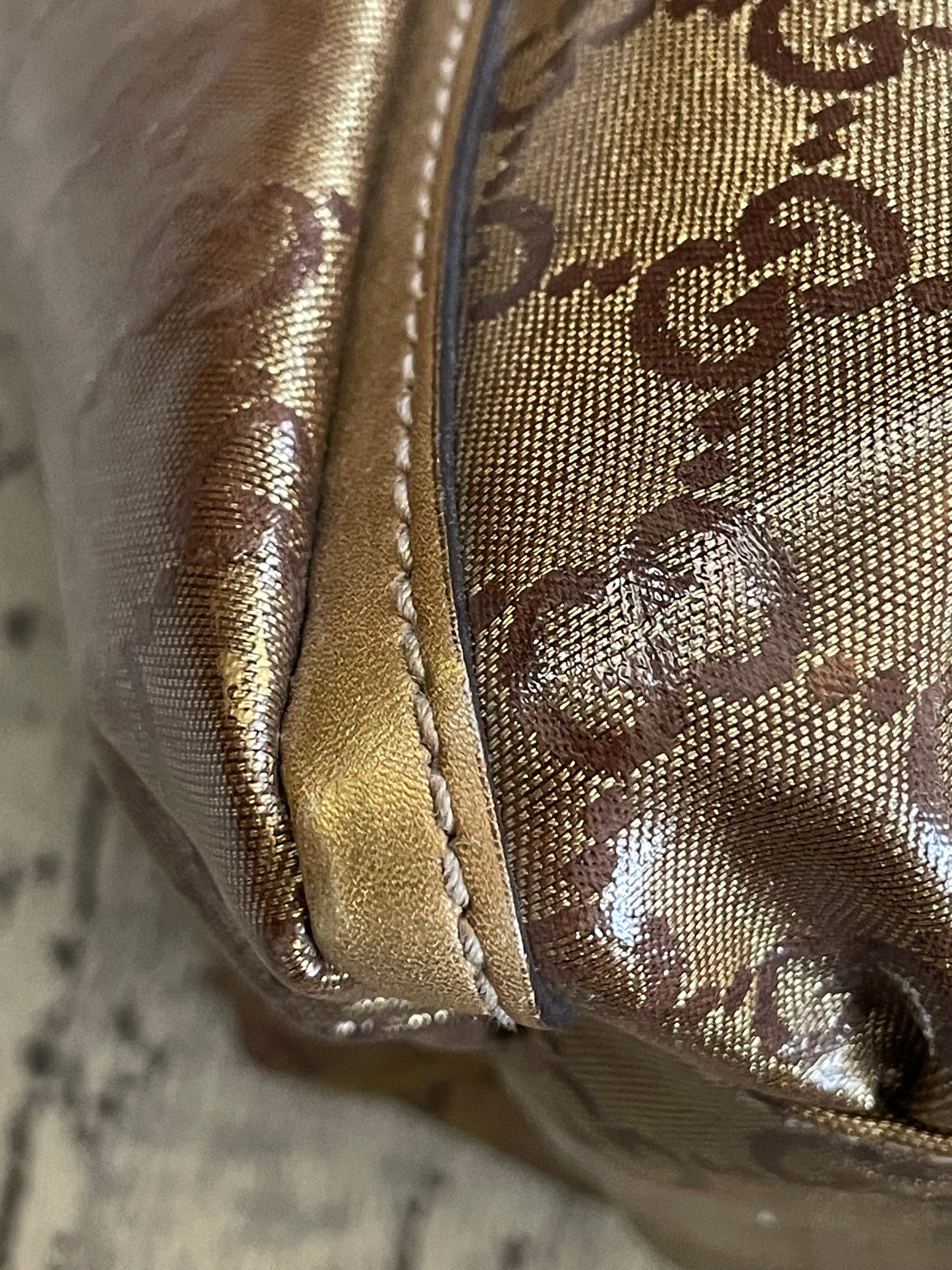 Preloved Gucci D-Ring Shoulder Bag