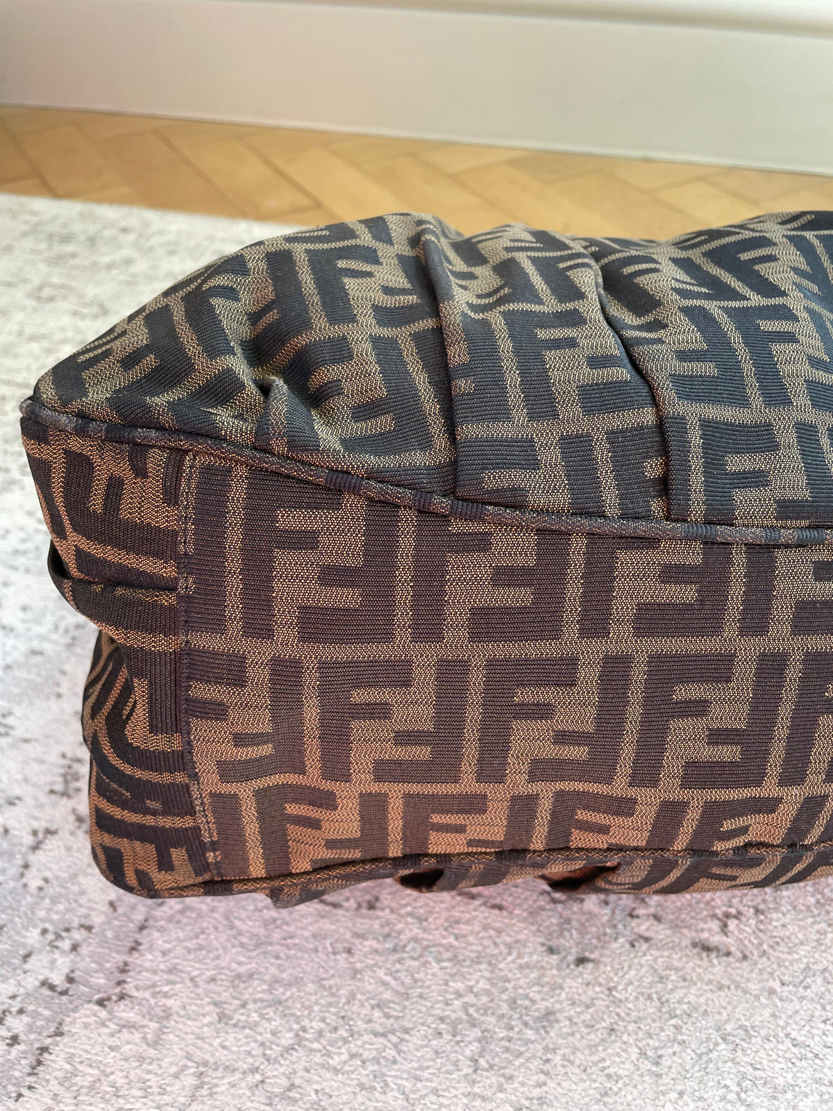 Preloved Fendi Zucca Mia Tote Bag, Large