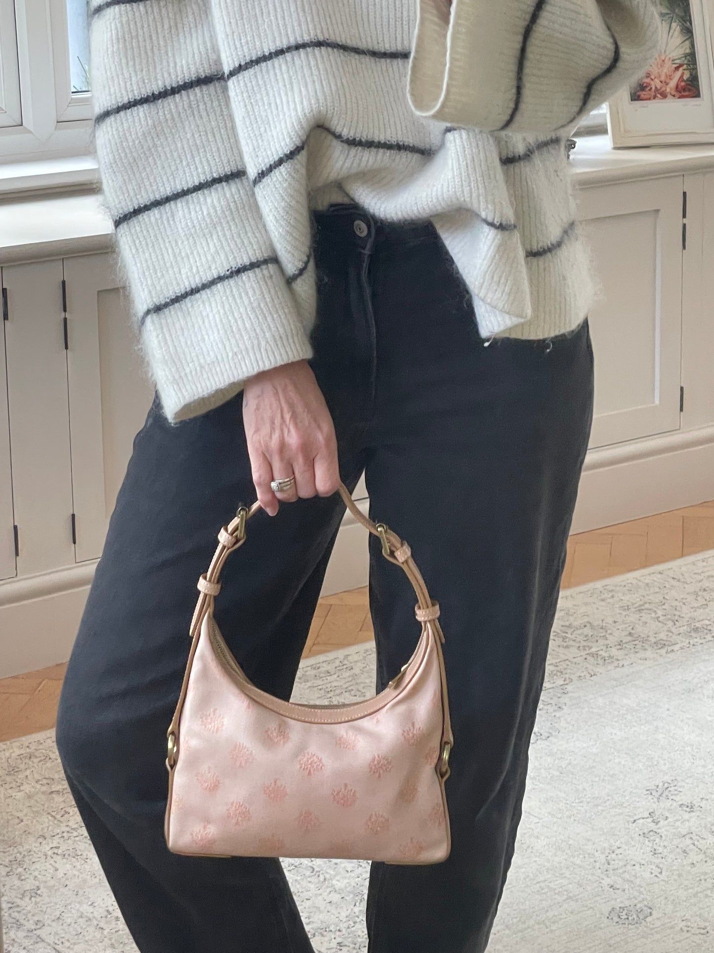 Preloved Mulberry, Vintage Jacquard Shoulder bag