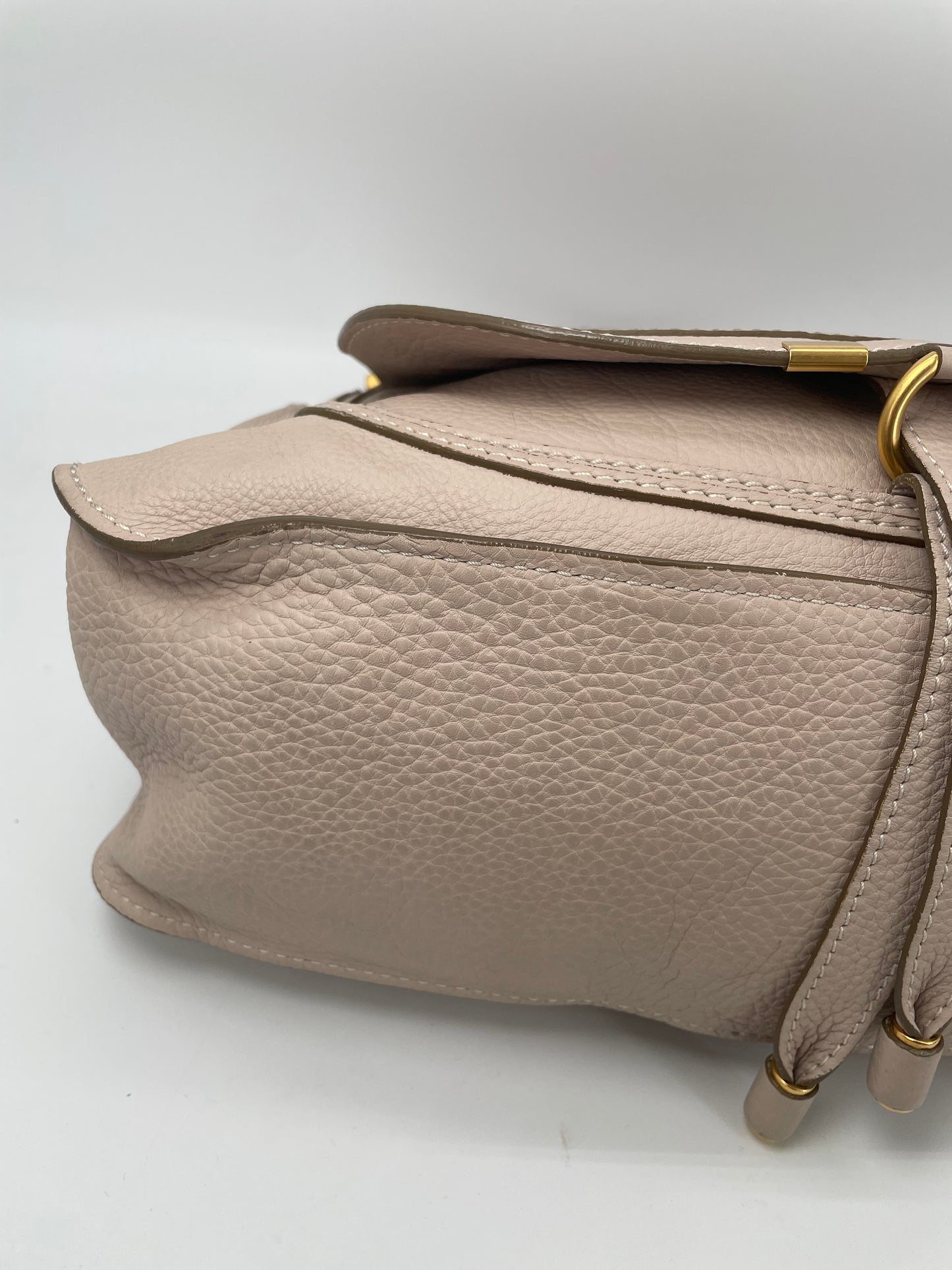 Preloved Chloe Marcie Two Handle Satchel Bag with Long Strap