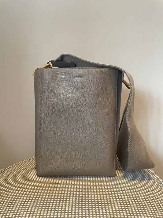 Preloved Celine Sangle Seau Bucket Bag, Small