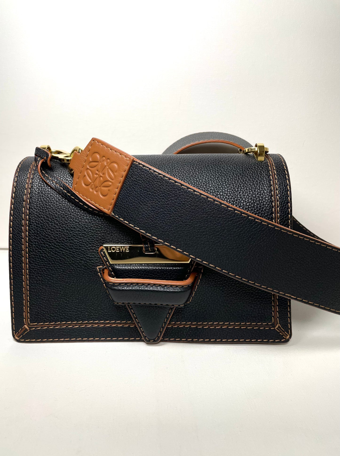 Preloved Loewe Soft Barcelona Shoulder Bag,