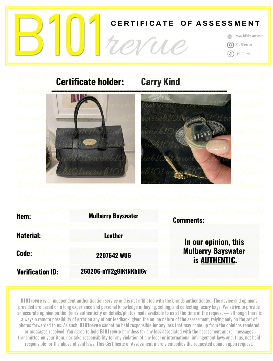 Preloved Mulberry Heritage Bayswater Tote Bag, Large