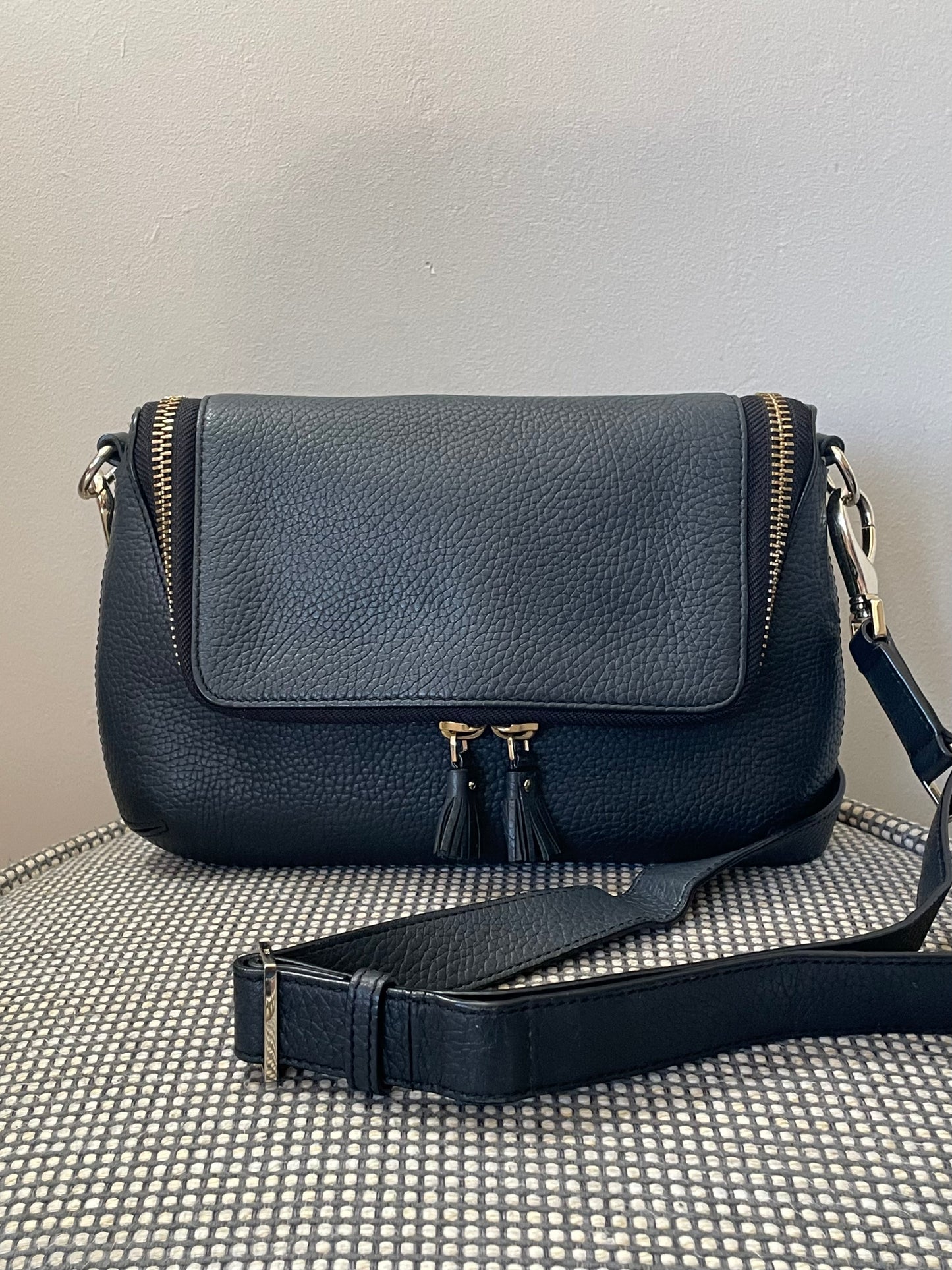 Preloved Anya Hindmarch Maxi Zip Satchel, Small