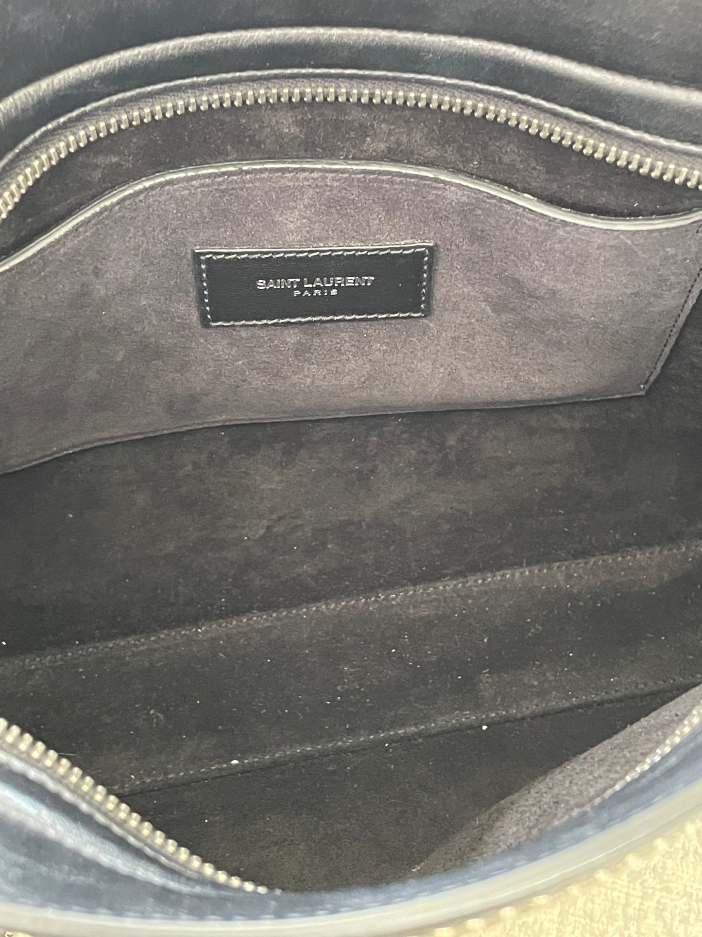 Preloved Saint Laurent Sac De Jour Clutch Bag