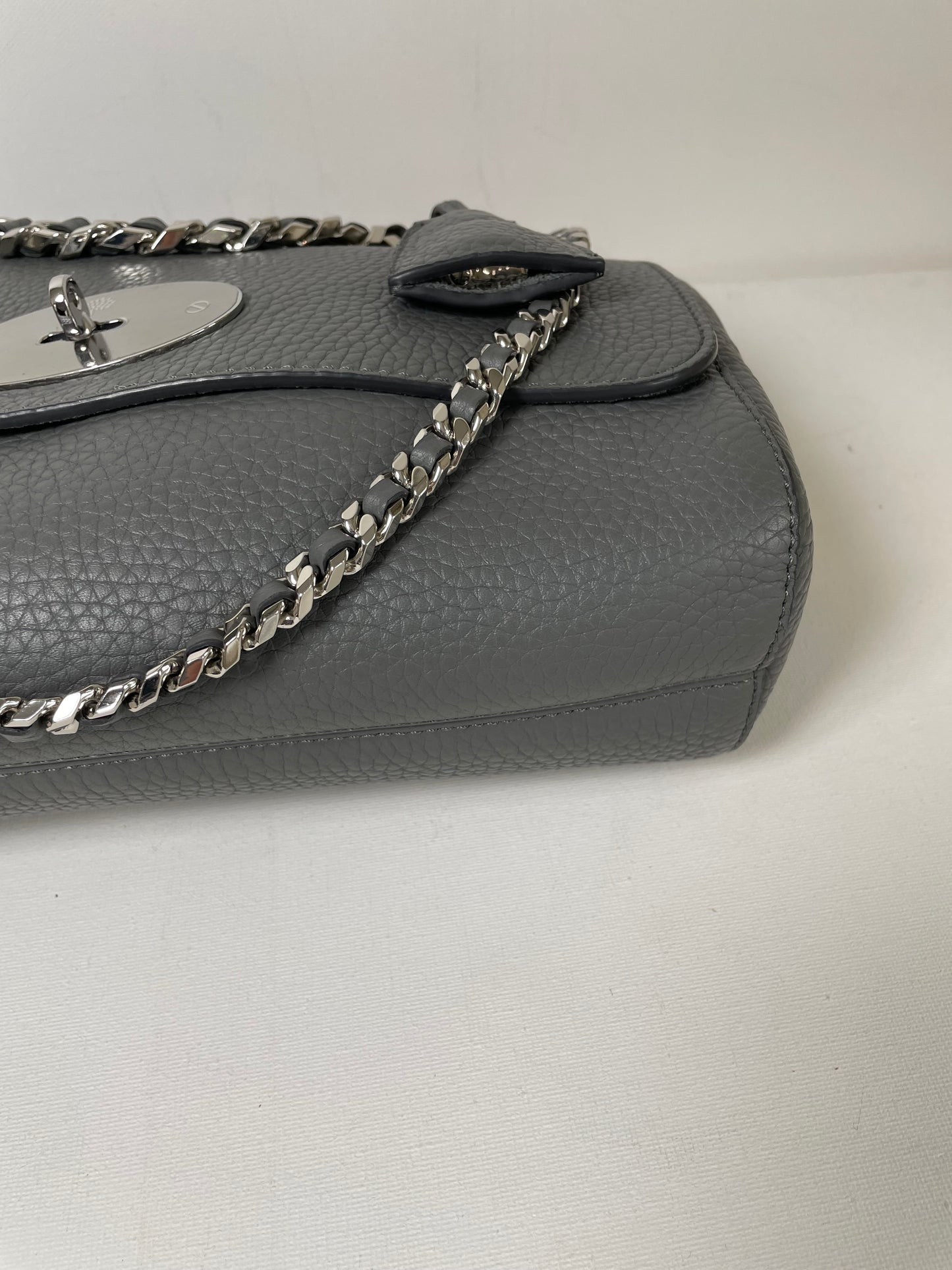 Preloved Mulberry Lily Top Handle Shoulder Bag