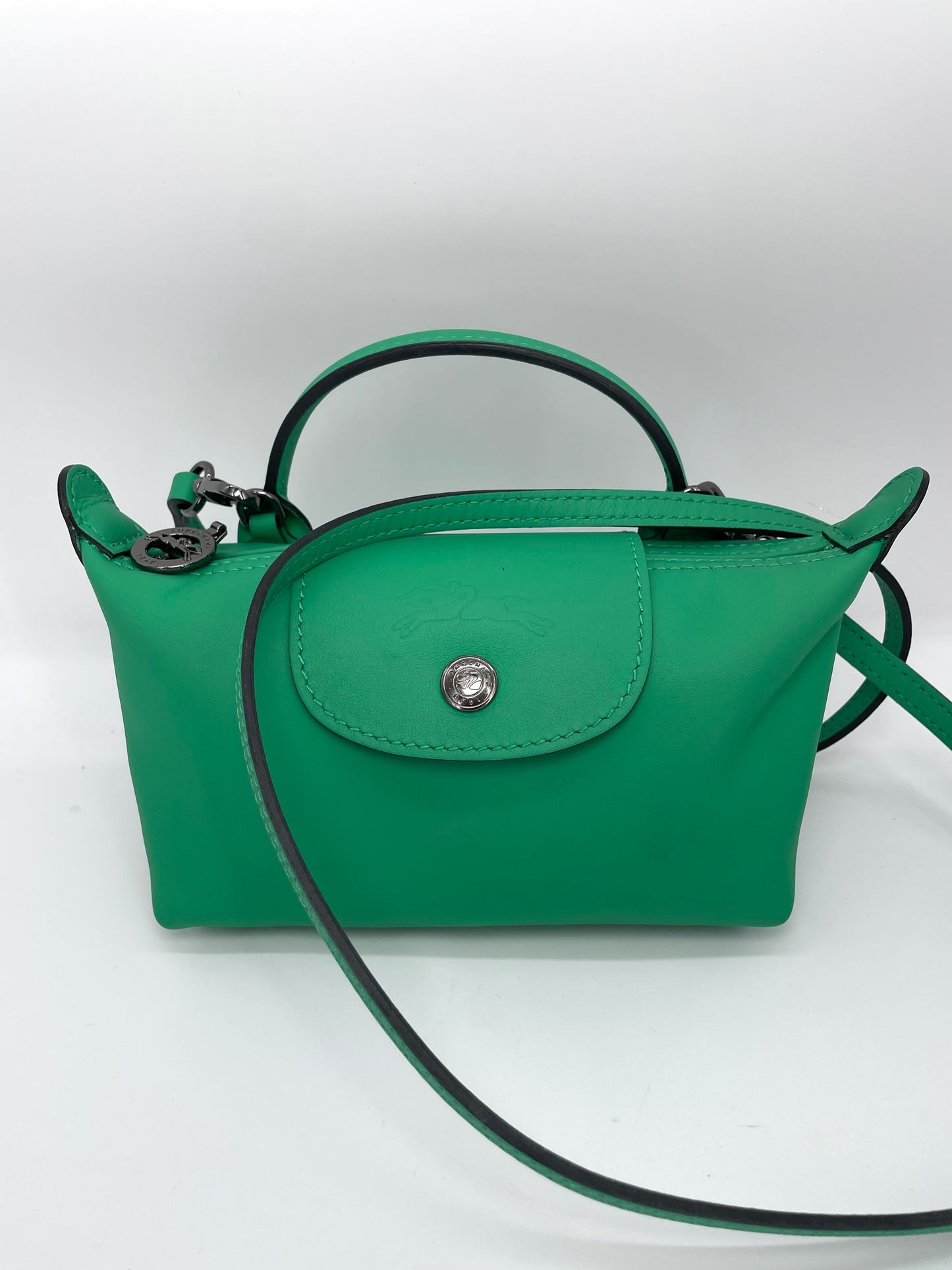 Preloved Longchamp Le Pilage Xtra Crossbody Bag, XS