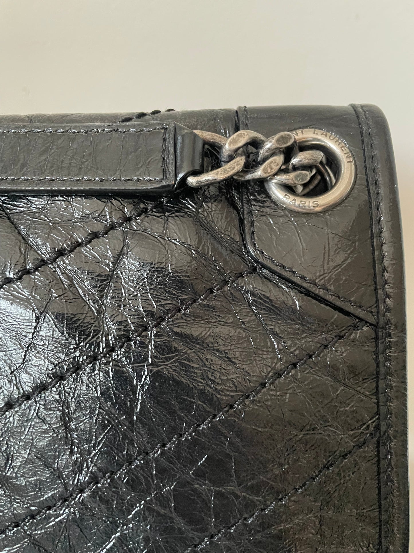 Preloved Saint Laurent Niki Shoulder Bag, Medium