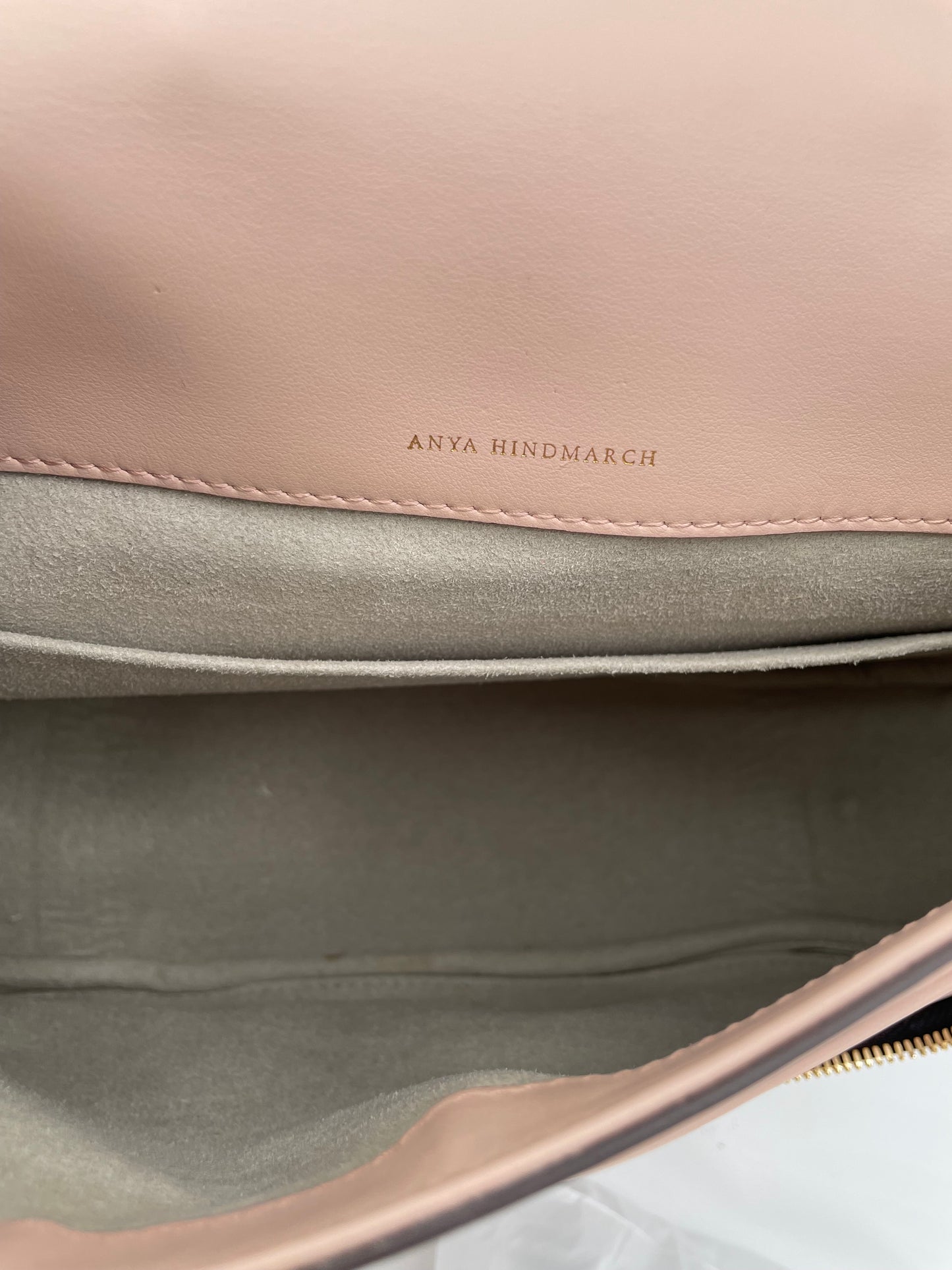 Preloved Anya Hindmarch Vere Satchel Bag, Medium