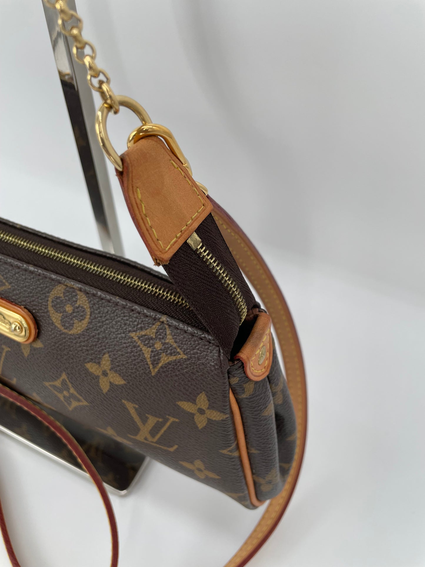 Preloved Louis Vuitton Monogram Canvas Eva Clutch/Crossbody Bag