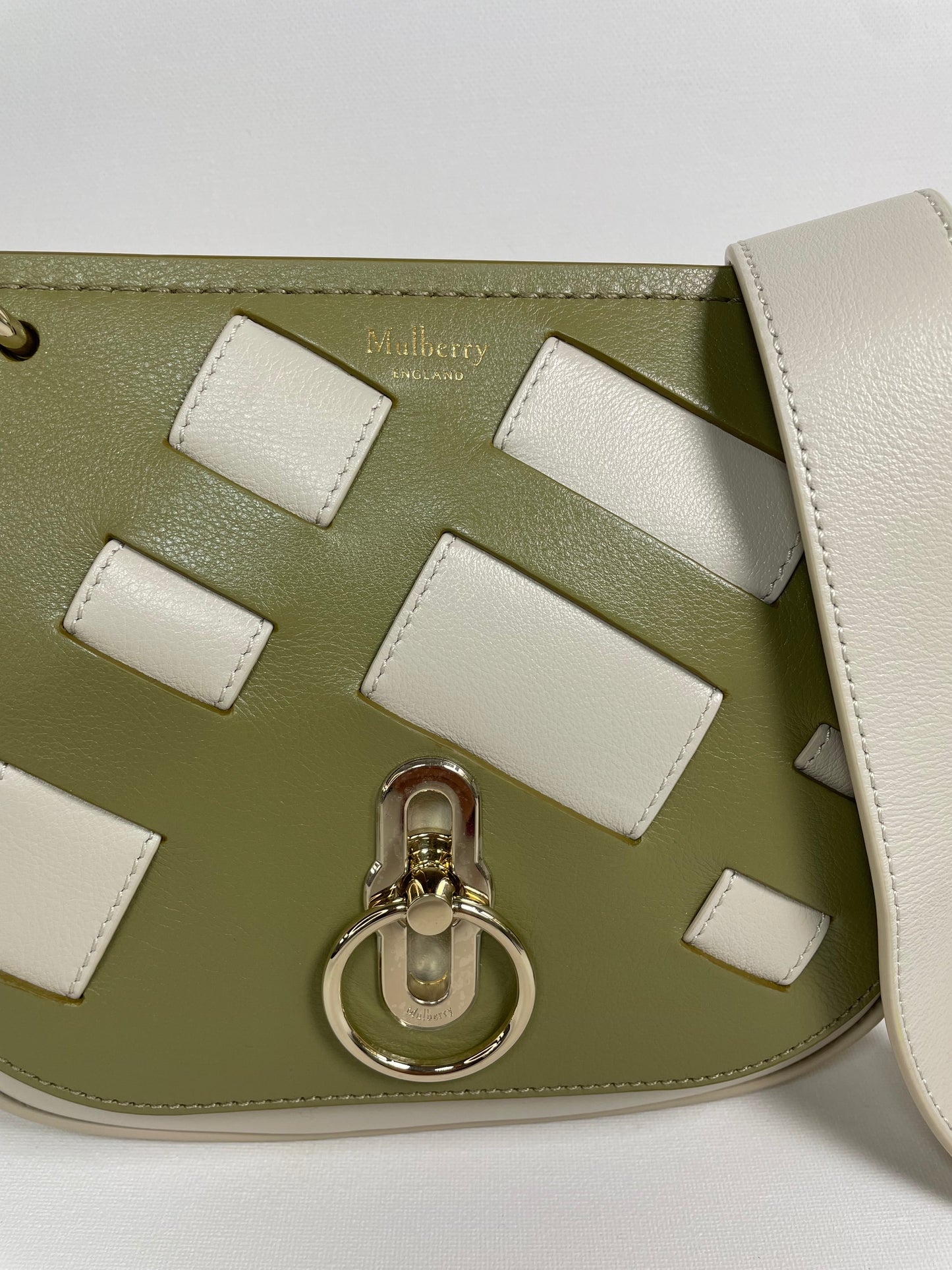 Preloved Mulberry Amberley Satchel Bag, Small