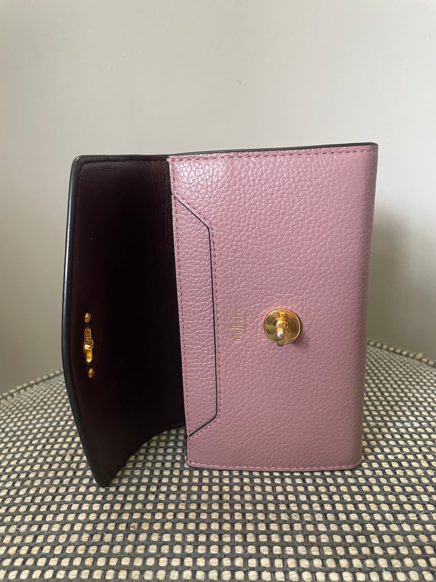 Preloved Mulberry Darley Folded Multi Wallet