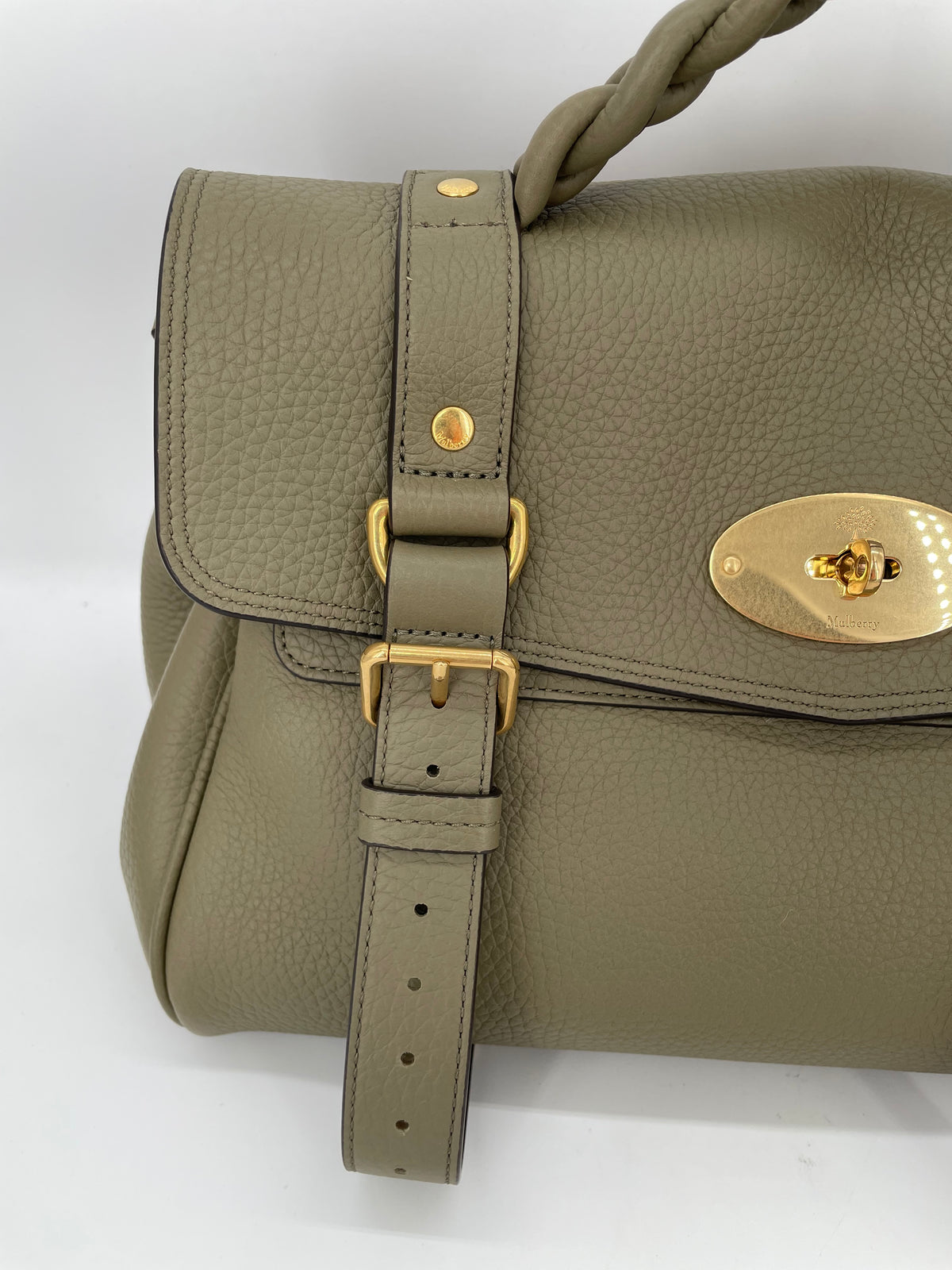 Preloved Mulberry Alexa Satchel Bag, Regular