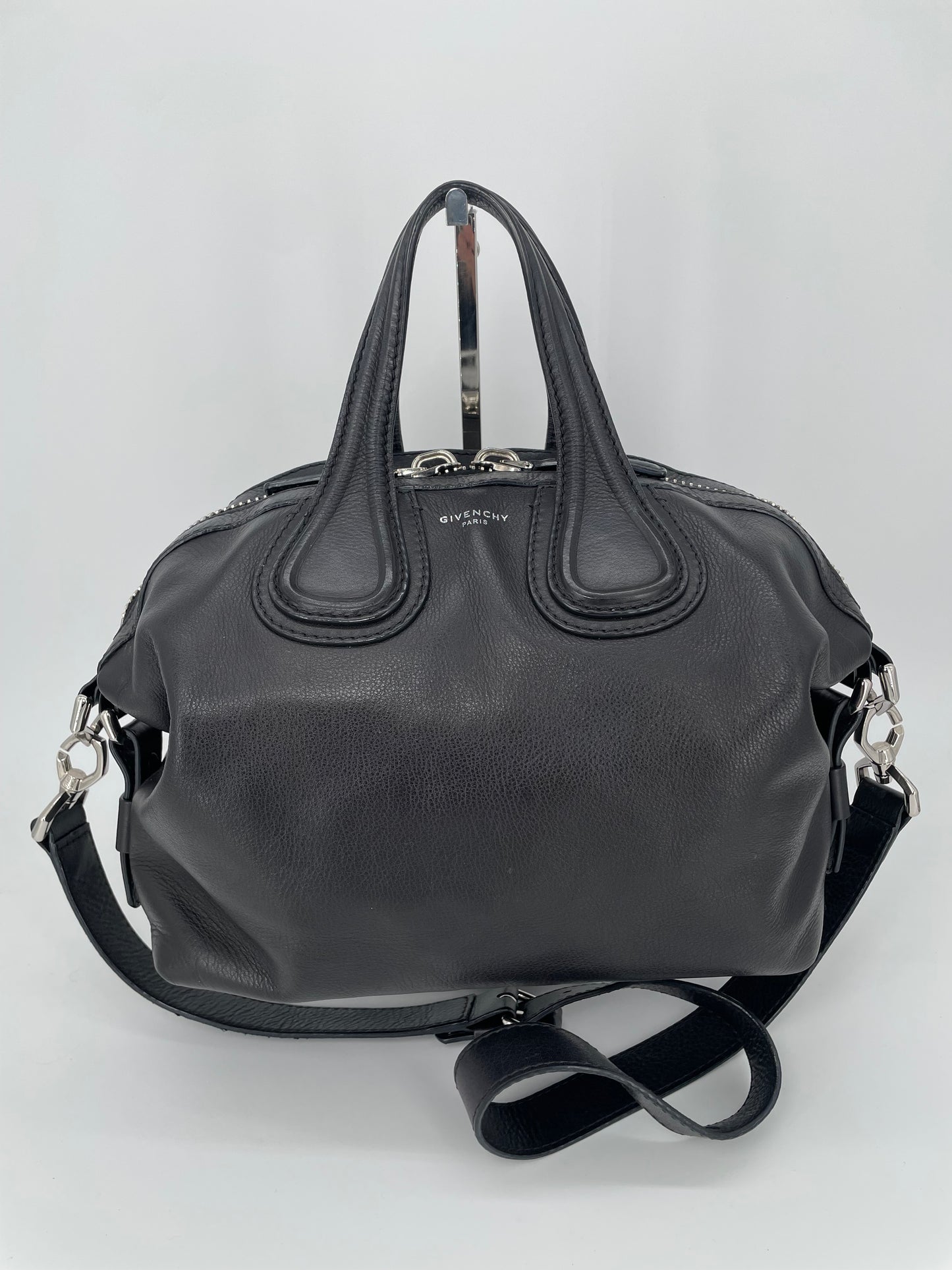 Preloved Givenchy Nightingale Shoulder Tote Bag, Small