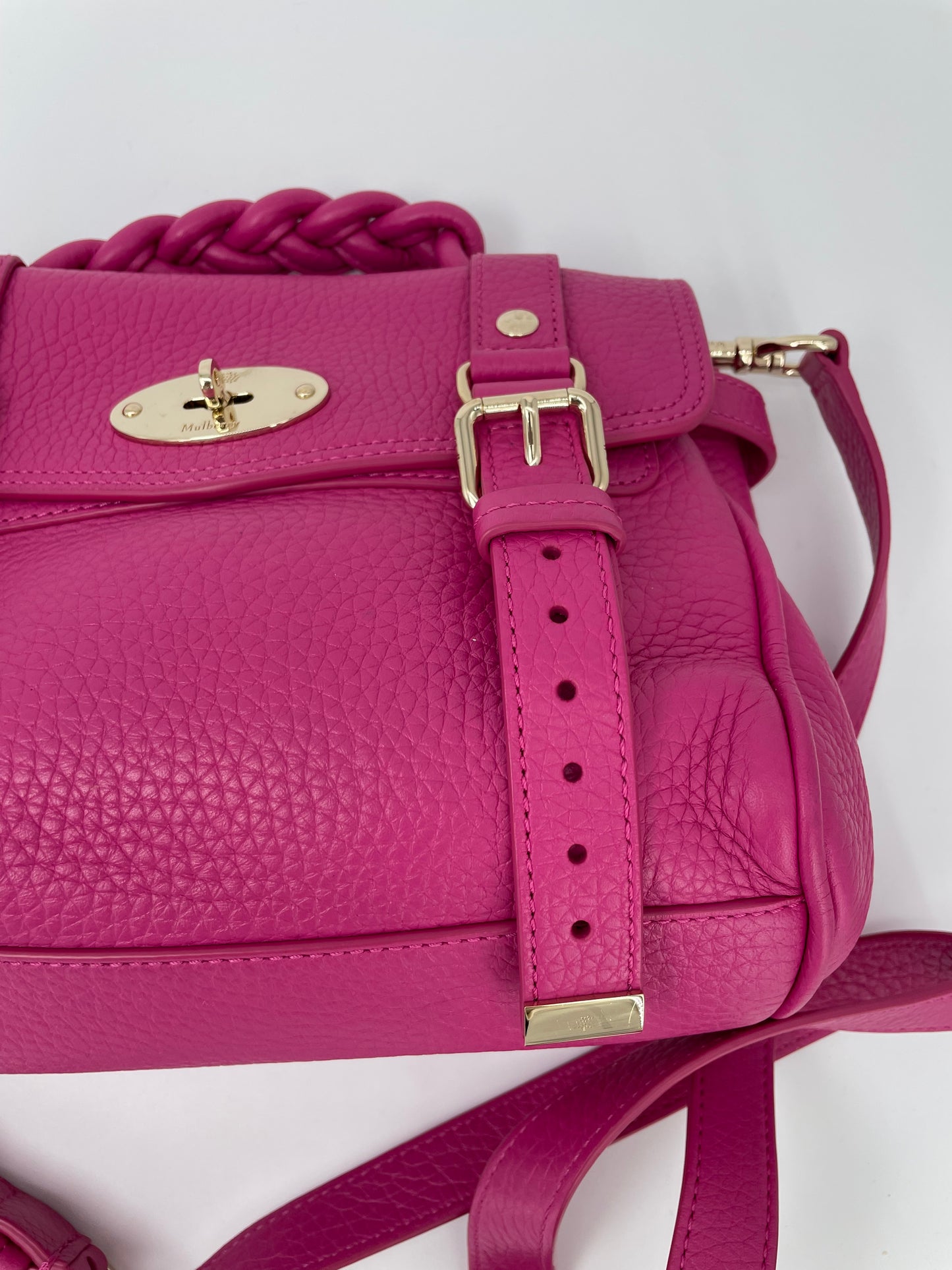 Preloved Mulberry Alexa Satchel Bag, Mini