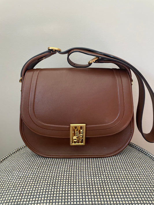 Preloved Mulberry Sadie Satchel Bag, Large