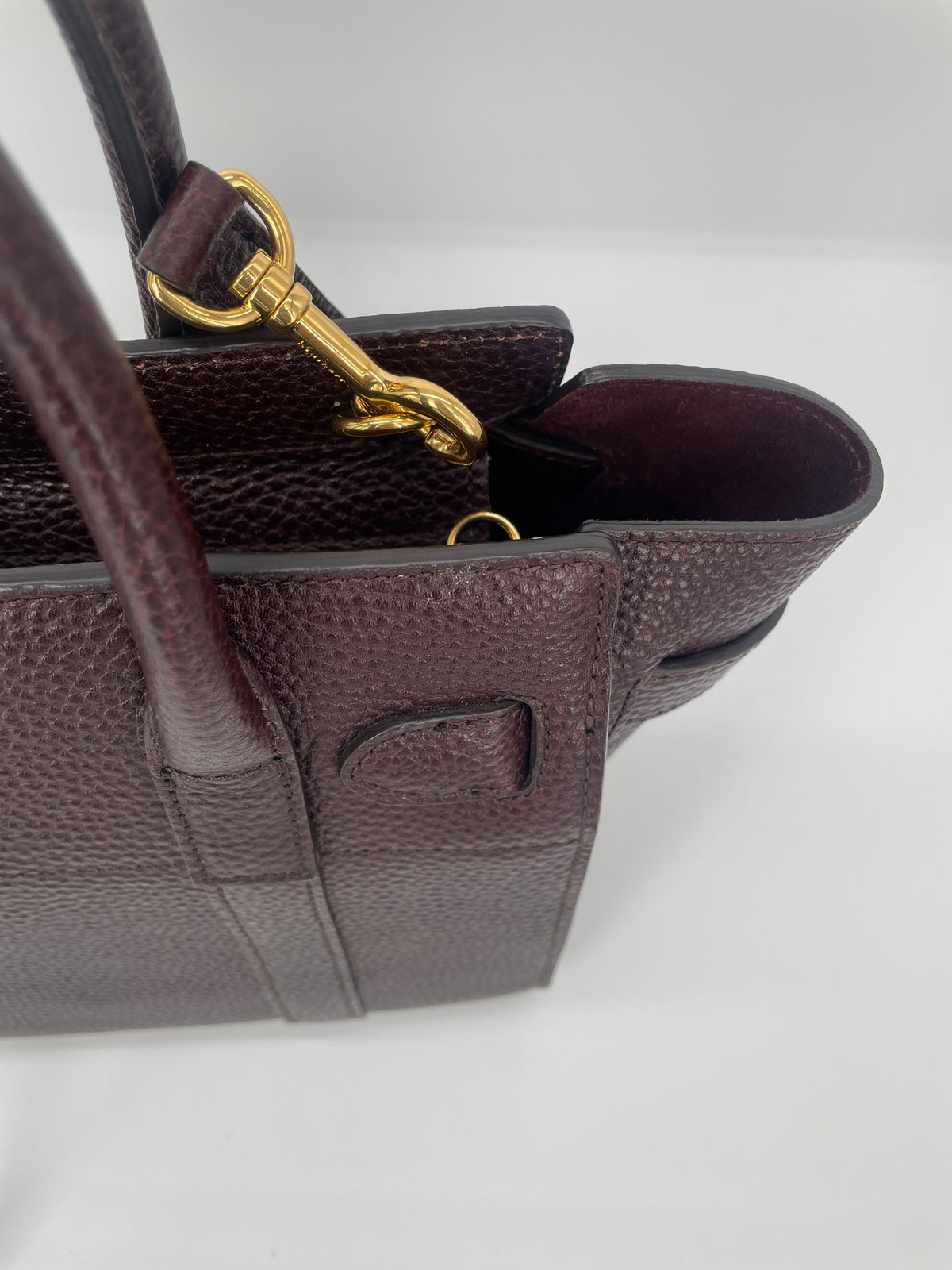 Preloved Mulberry Zipped Bayswater Crossbody Tote, Mini