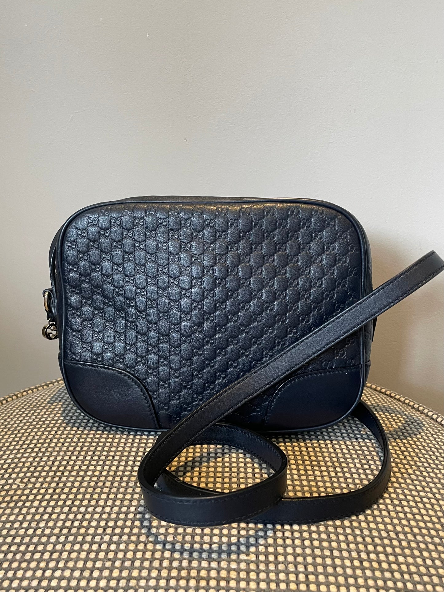 Preloved Gucci GG Guccissima Leather Bree Crossbody