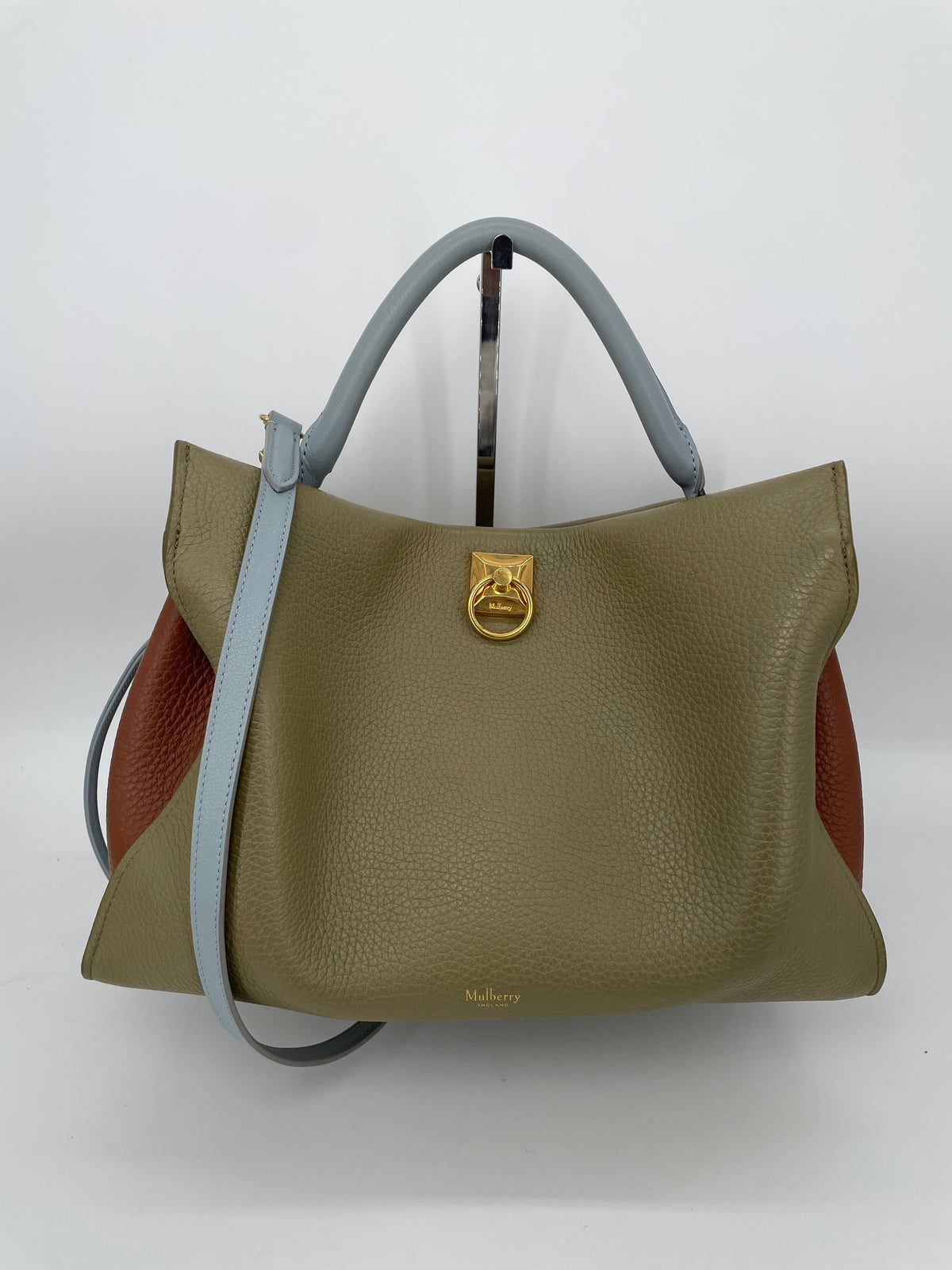 Preloved Mulberry Iris Top Handle Bag, Limited Edition, Large
