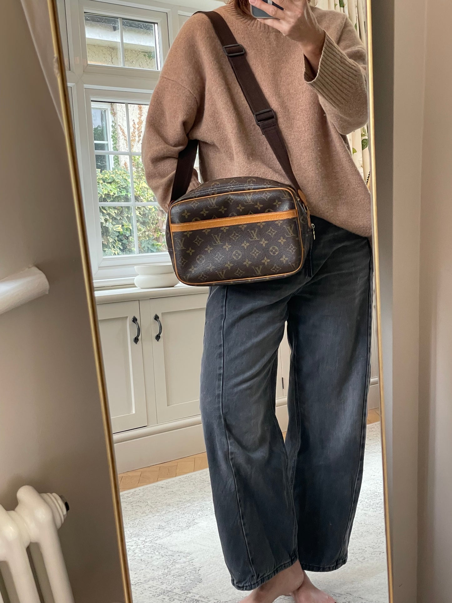 Preloved,  Louis Vuitton Reporter Shoulder Bag, PM