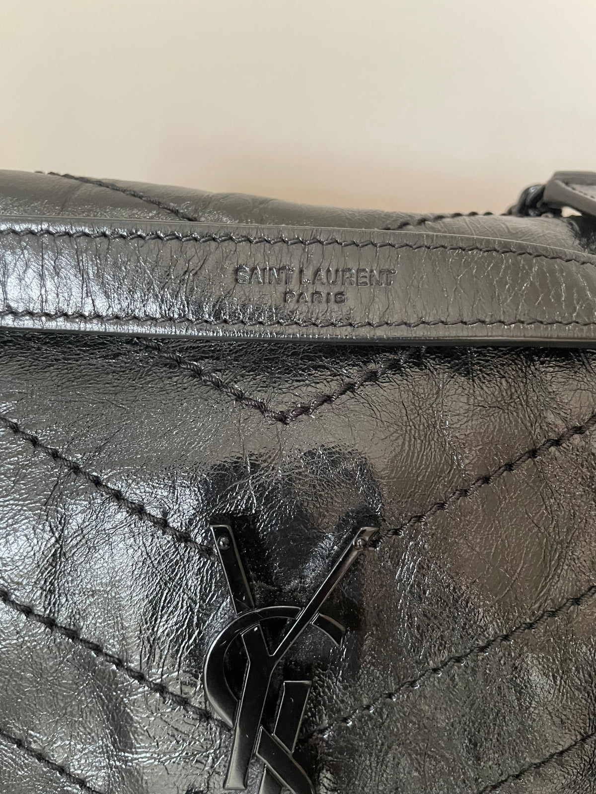 Preloved Saint Laurent Niki Shoulder Bag, Medium