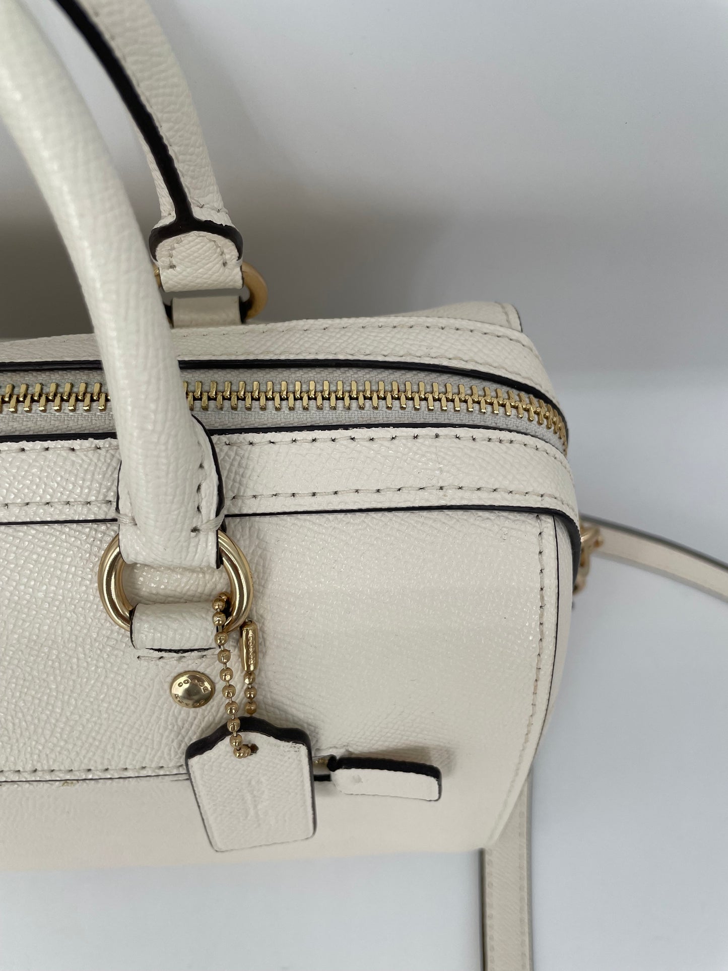 Preloved Coach Rowan Two Way Bowling Bag