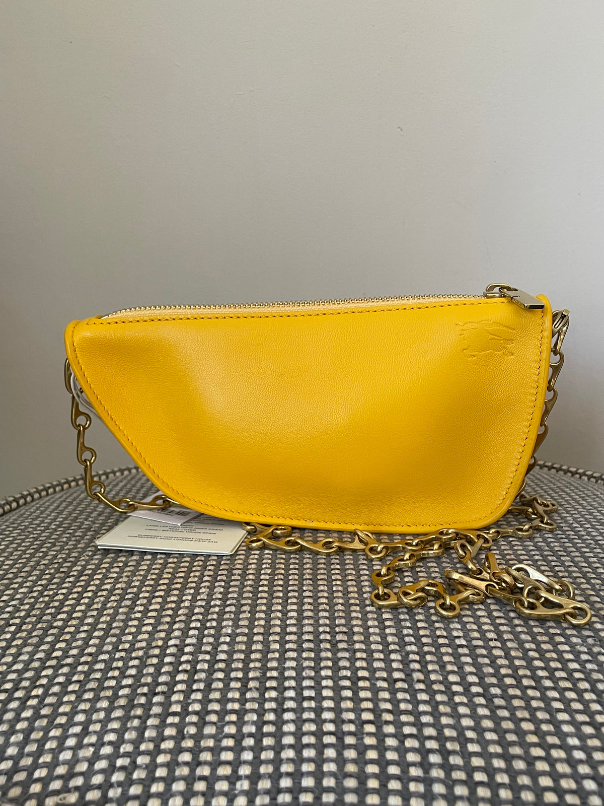 Preloved Burberry Shield Sling Bag, Micro