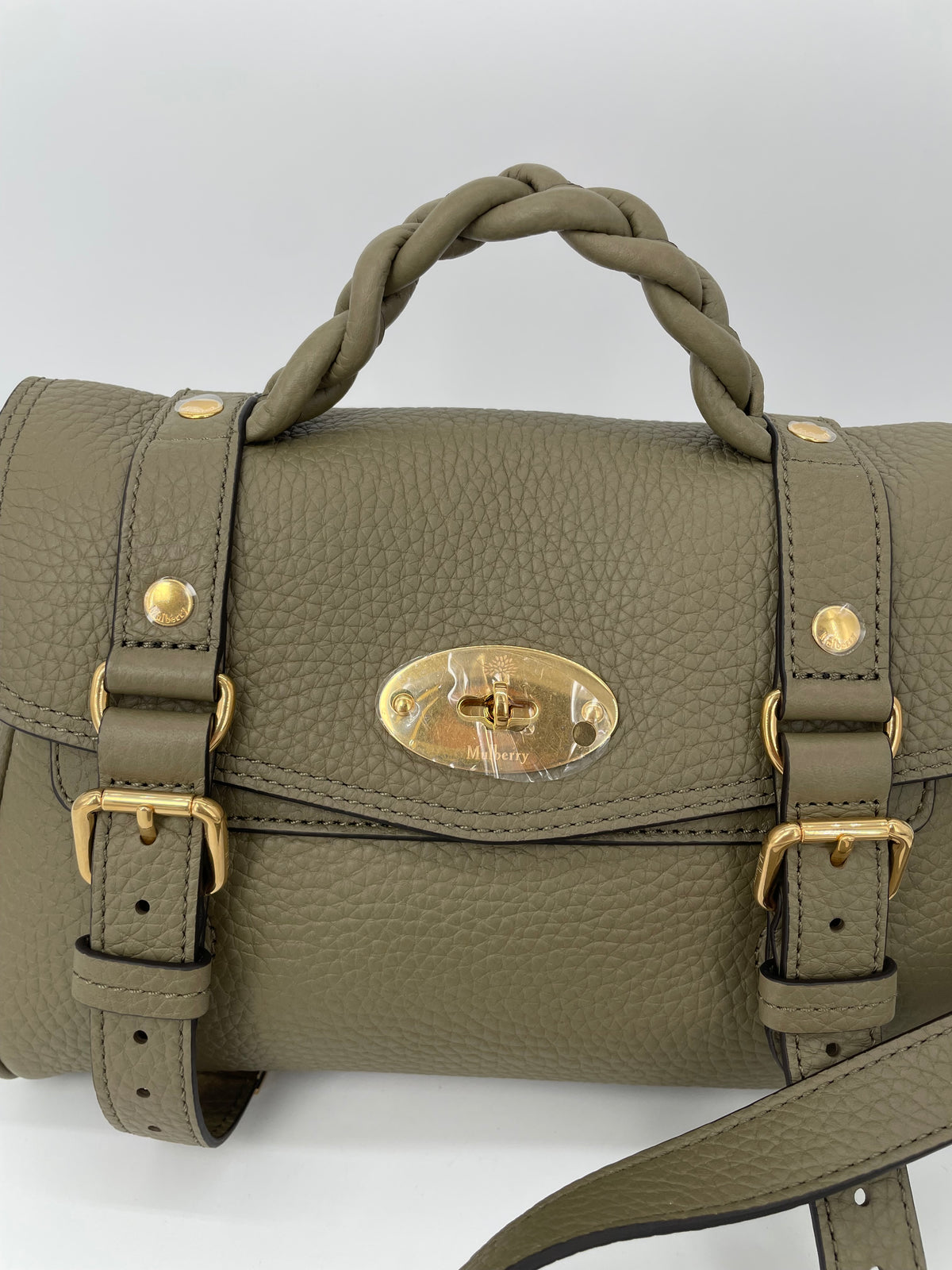 Preloved Mulberry Alexa Satchel Bag, Mini