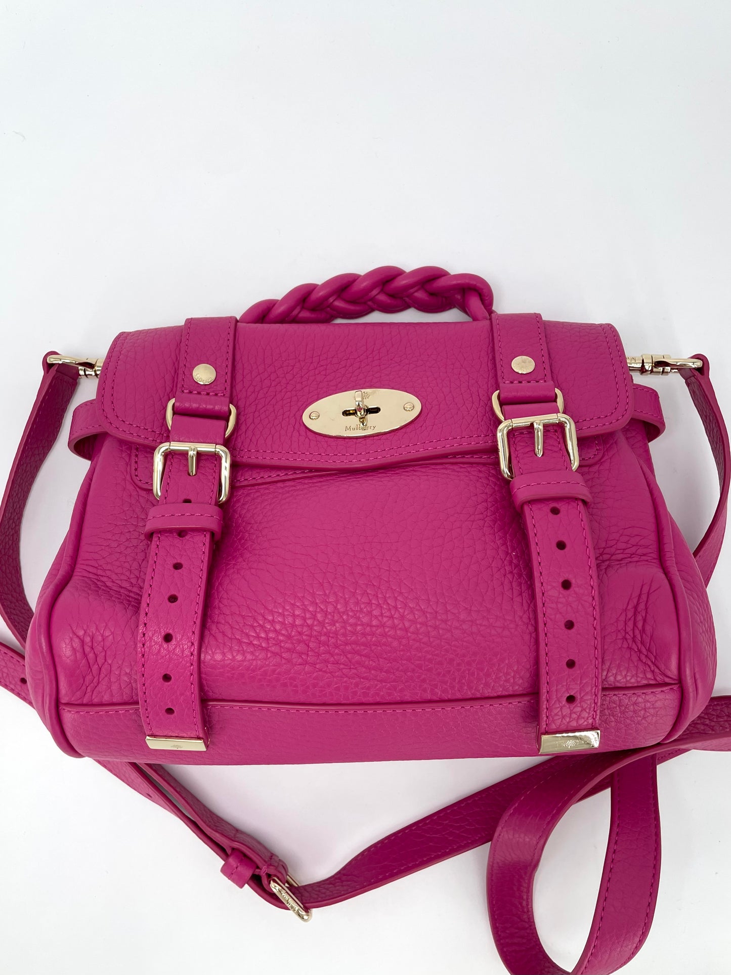 Preloved Mulberry Alexa Satchel Bag, Mini