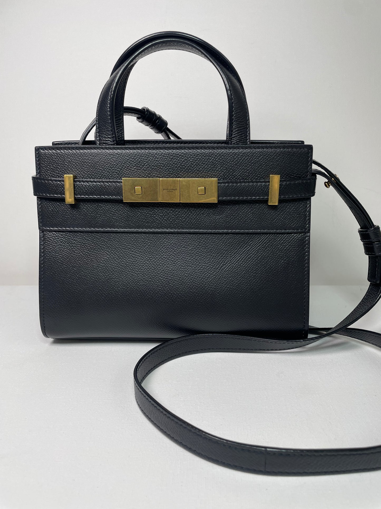 Preloved Saint Laurent Manhattan Tote Bag, Nano