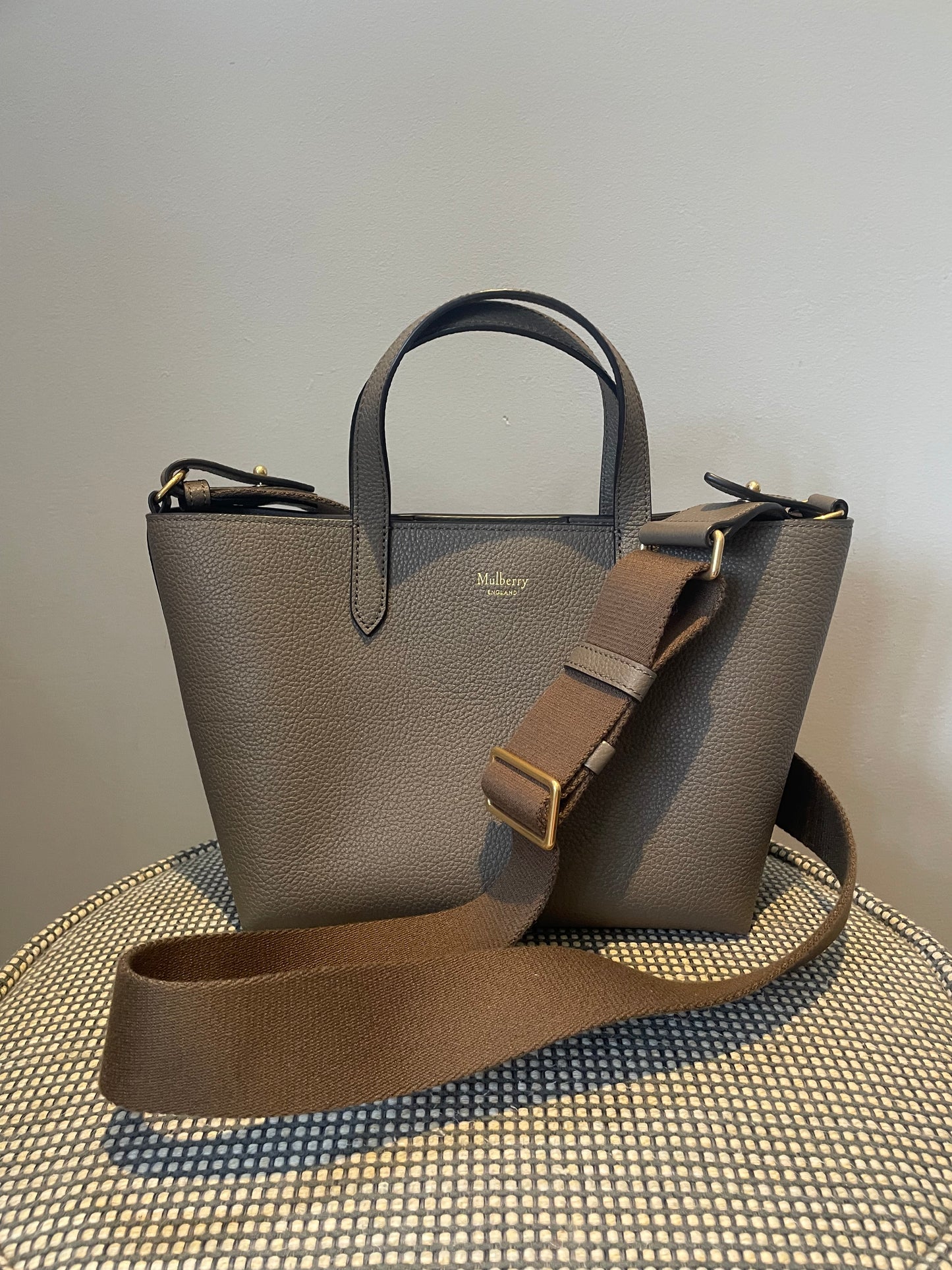 Preloved Mulberry Alder Tote Bag, Small