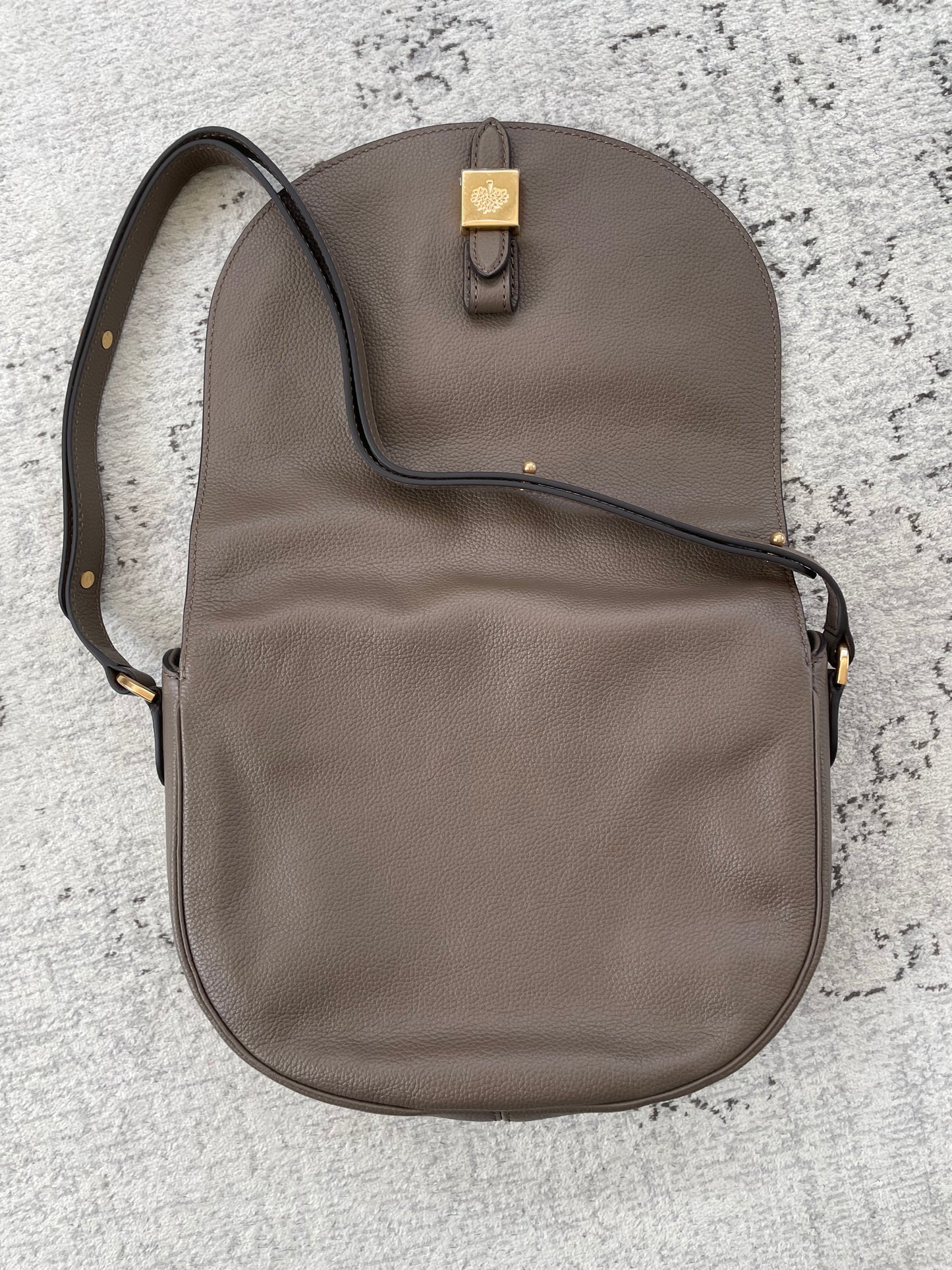 Preloved Mulberry Tessie Satchel Shoulder Bag