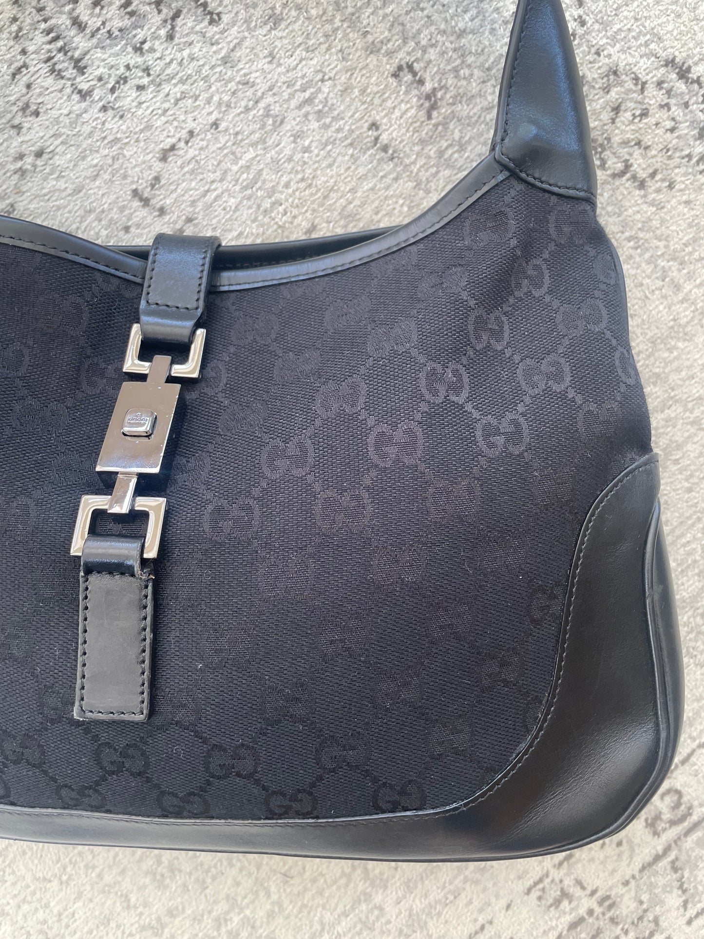 Preloved Gucci Vintage Jackie Shoulder Bag, Small